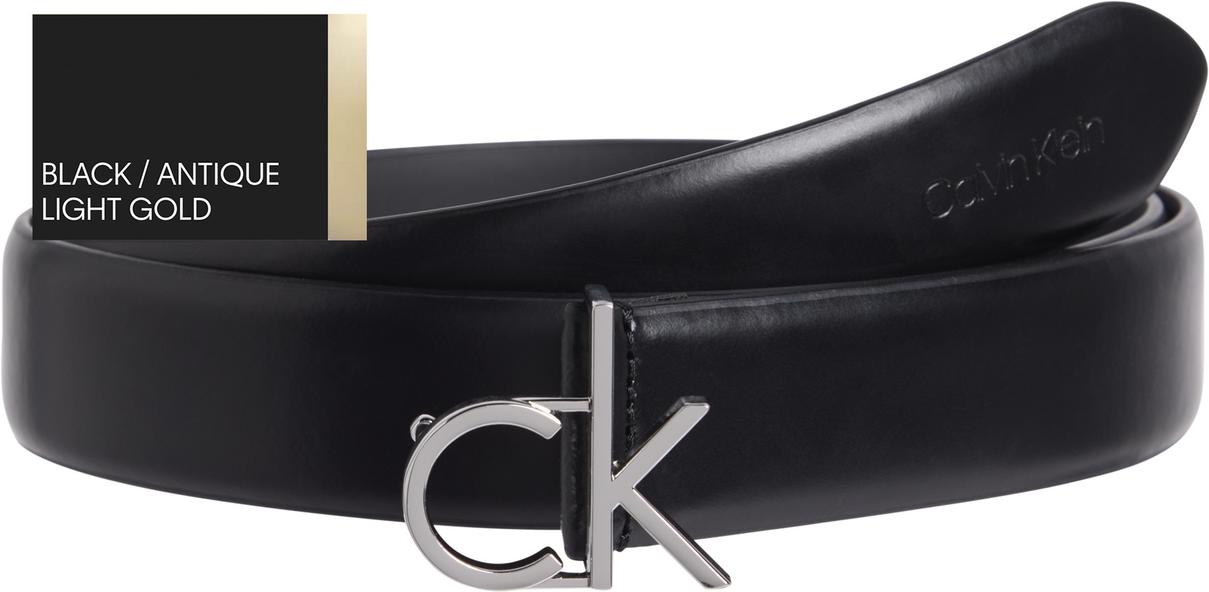 Calvin Klein Ledergürtel »CK BUCKLE BELT 30MM«