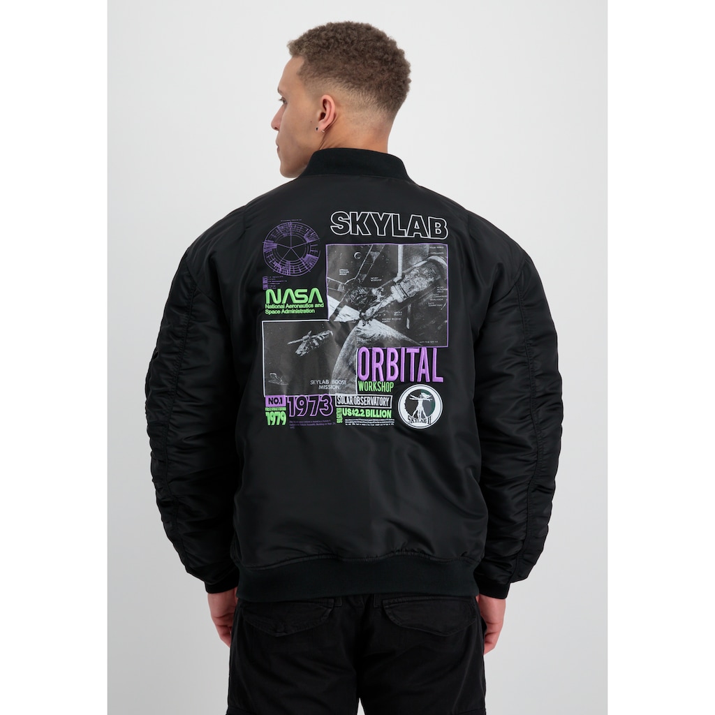 Alpha Industries Bomberjacke »ALPHA INDUSTRIES Men - Bomber Jackets MA-1 NASA Skylab«