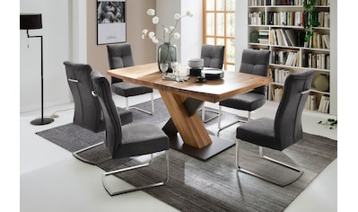 MCA furniture 4-Fußstuhl »Xativa«, 2 St., 180°drehbar mit Nivellierung, Komfortsitzhöhe  49 cm | BAUR