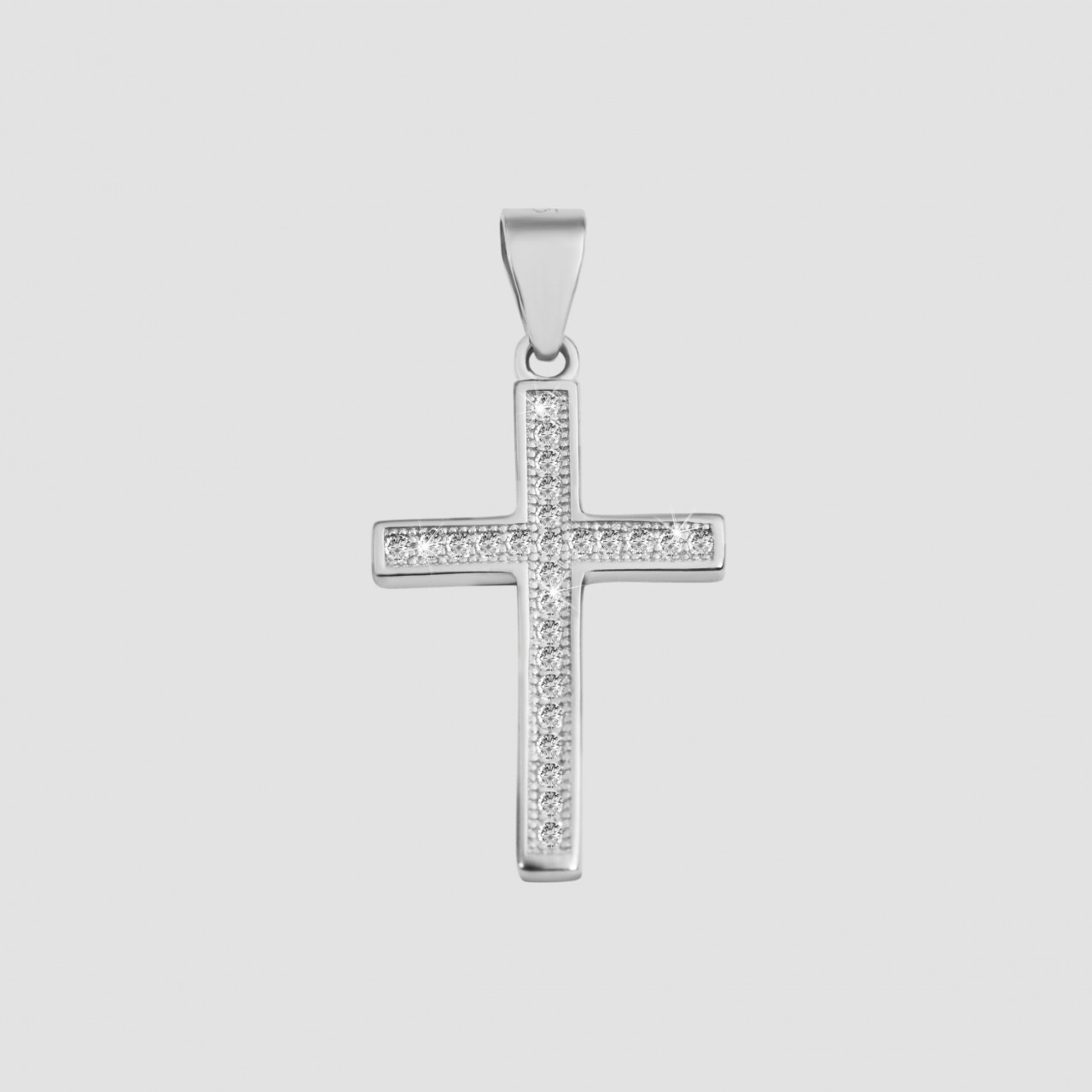 Adelia´s Kettenanhänger »Neuheit 2025 - modischer Kreuz Anhänger aus 925 Sterling Silber«