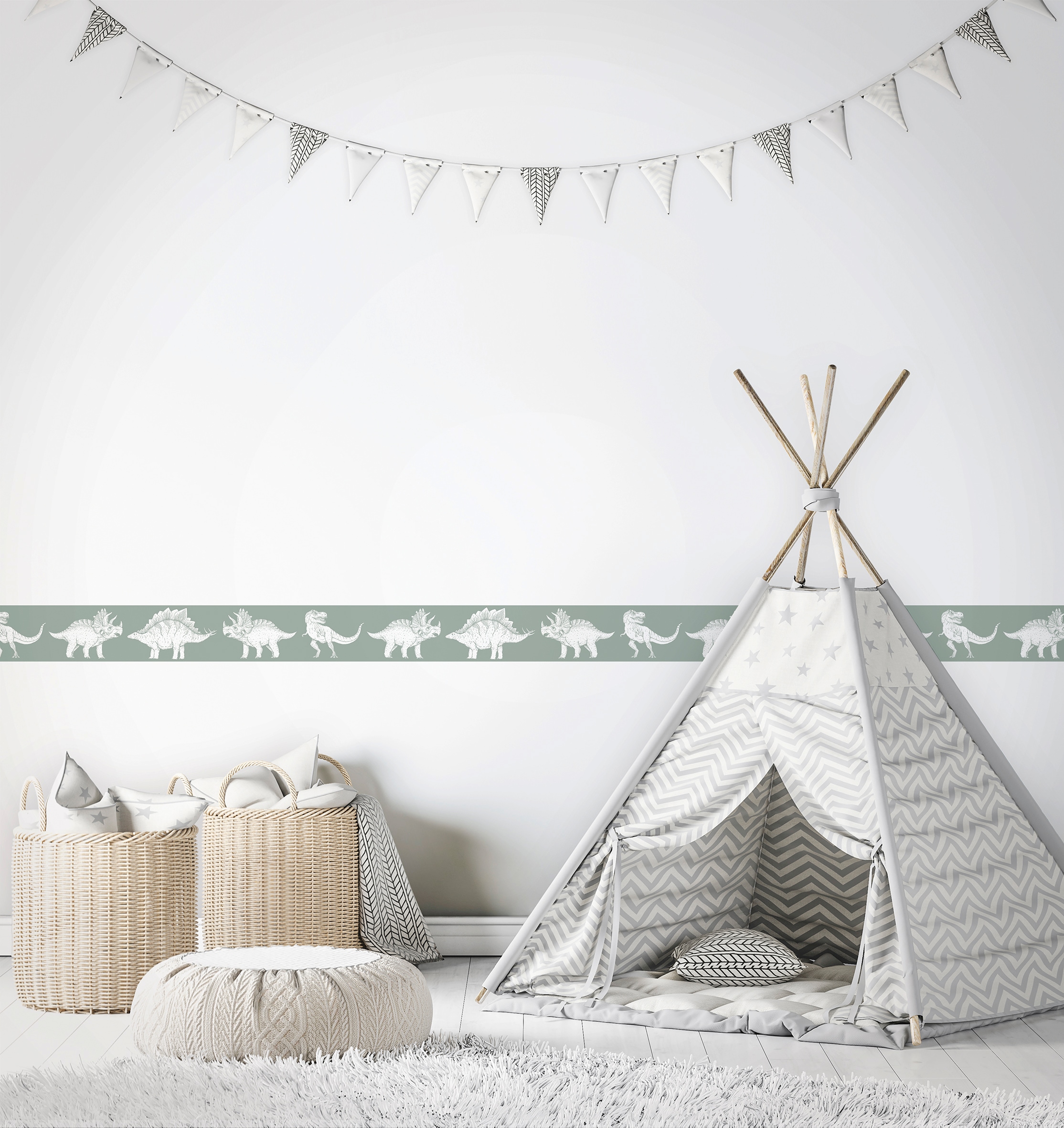 Marburg Kindertapete, Motiv-matt, Tiere, moderne Tapete für Wohnzimmer Schlafzimmer Küche