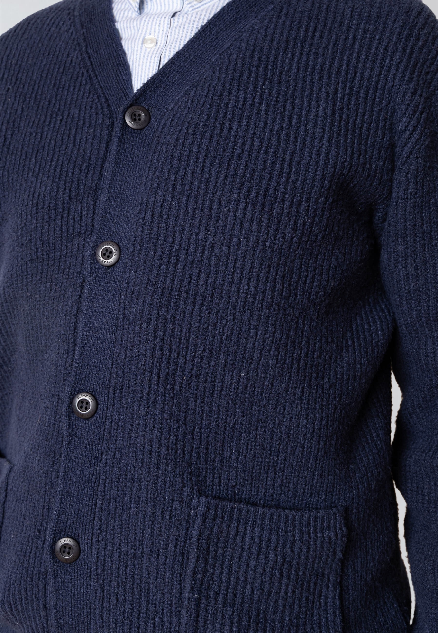 Clean Cut Copenhagen Strickjacke »Clean Cut Copenhagen Brooks Cardigan« 1