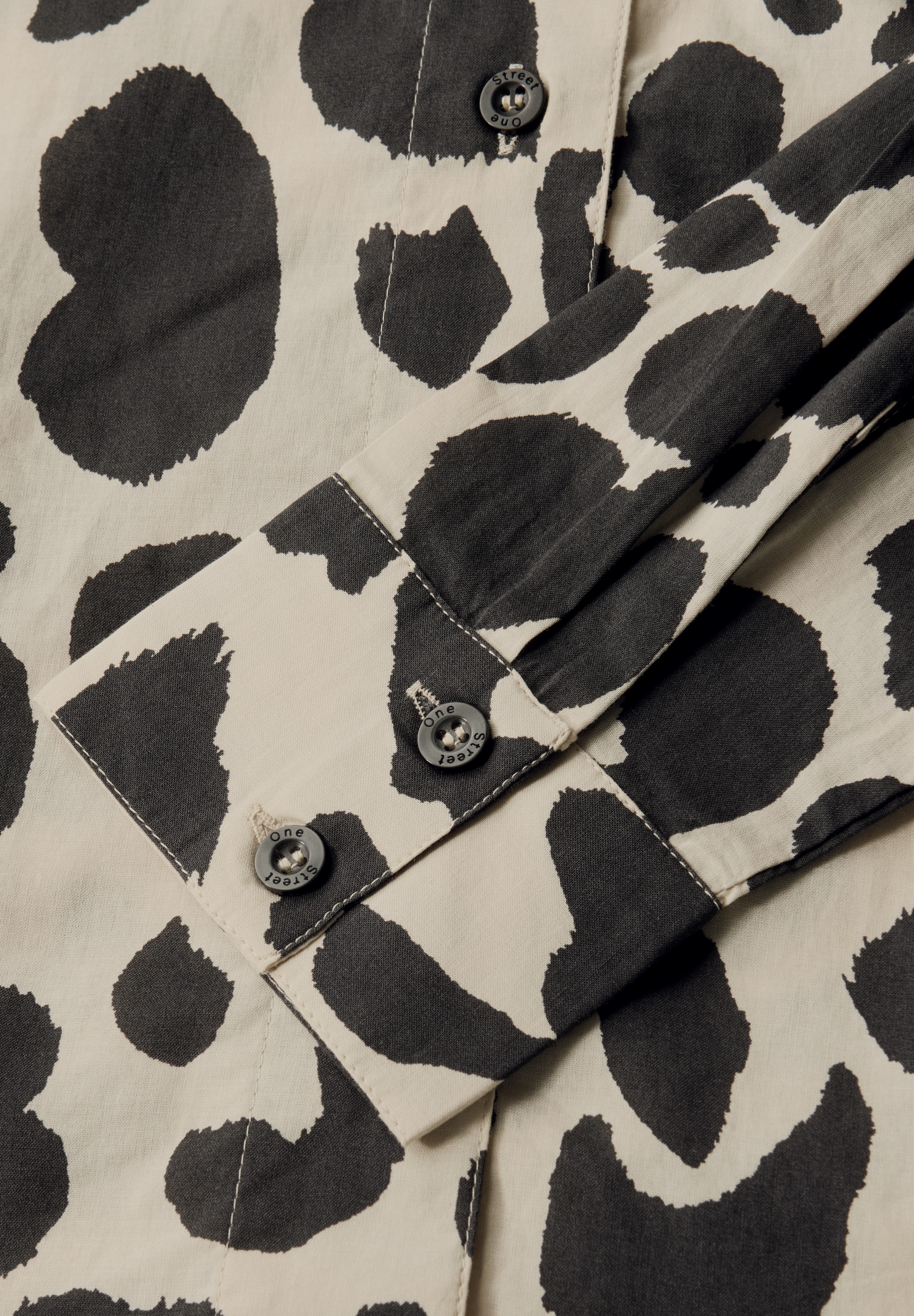 STREET ONE Hemdbluse, aus reiner Baumwolle