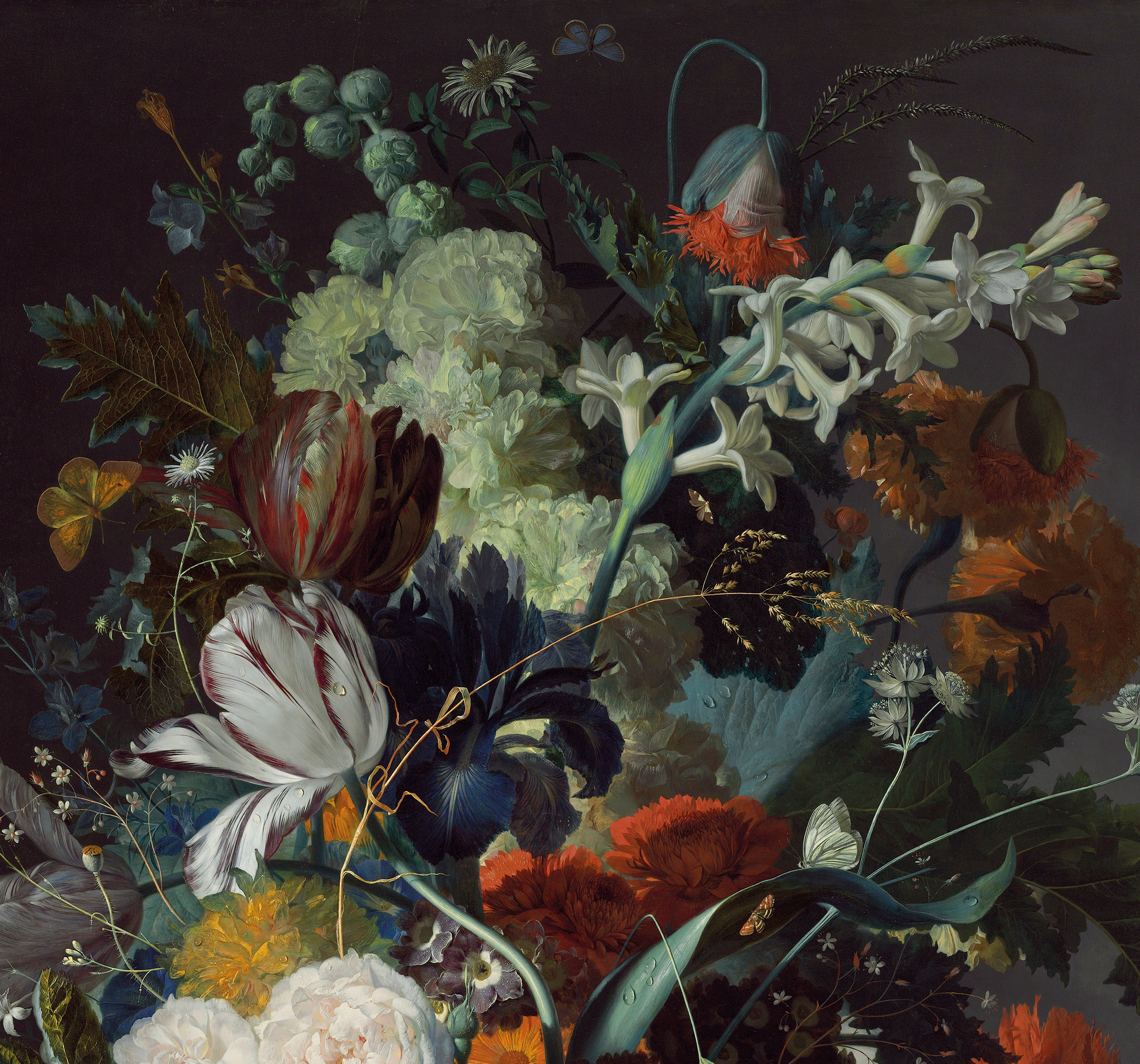 Art for the home Fototapete "Feona Blumen" geblümt glatt Feona Holländische alte Meister Blumen280x300 cm