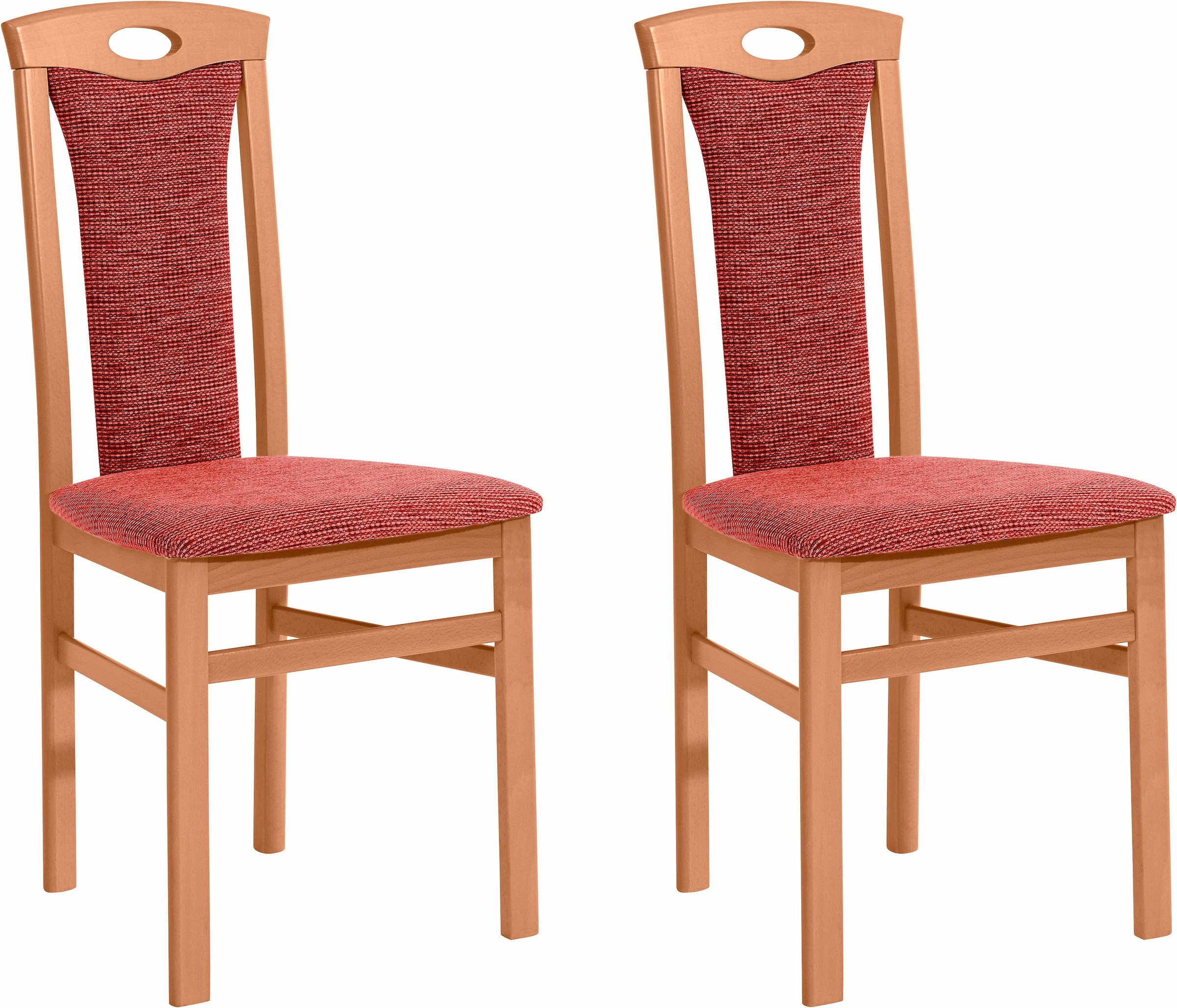 Home affaire 4-Fußstuhl "Kasia" (Set) 2 Stk. günstig online kaufen