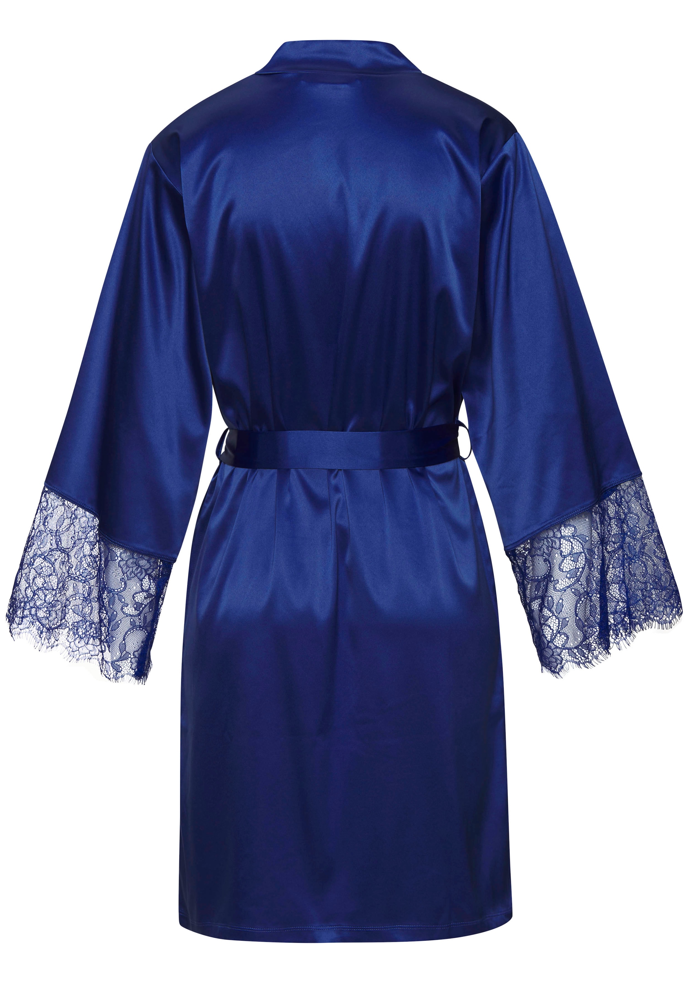 LASCANA Kimono, (1 St.), mit Spitze an den Ärmeln