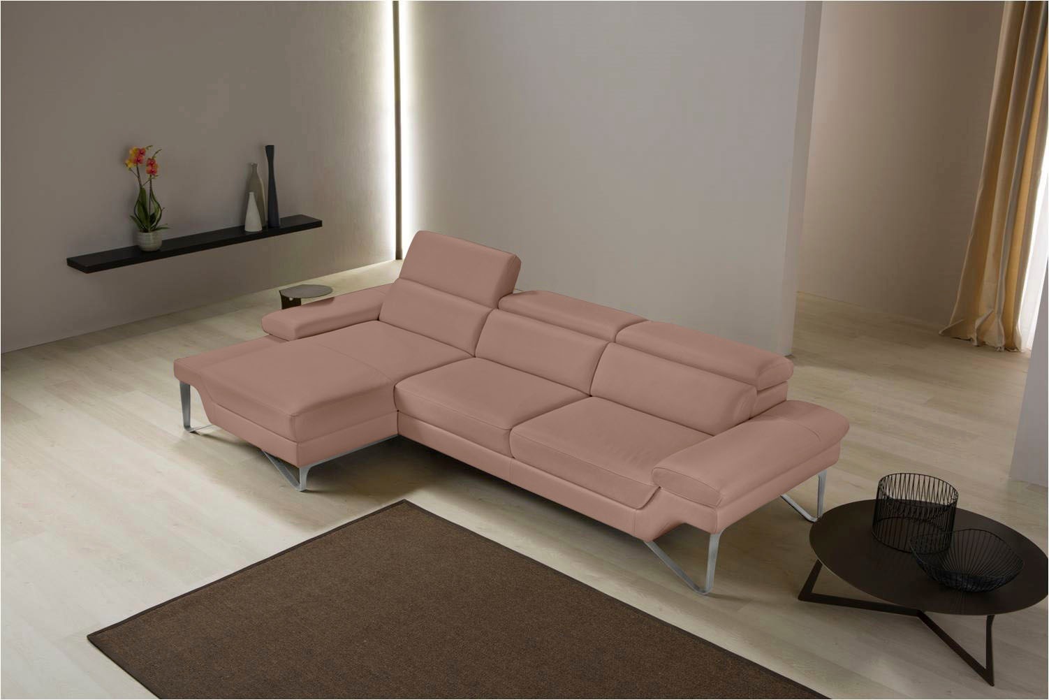 Egoitaliano Ecksofa "Princess, elegantes Designsofa mit erstklassigem Sitzk günstig online kaufen