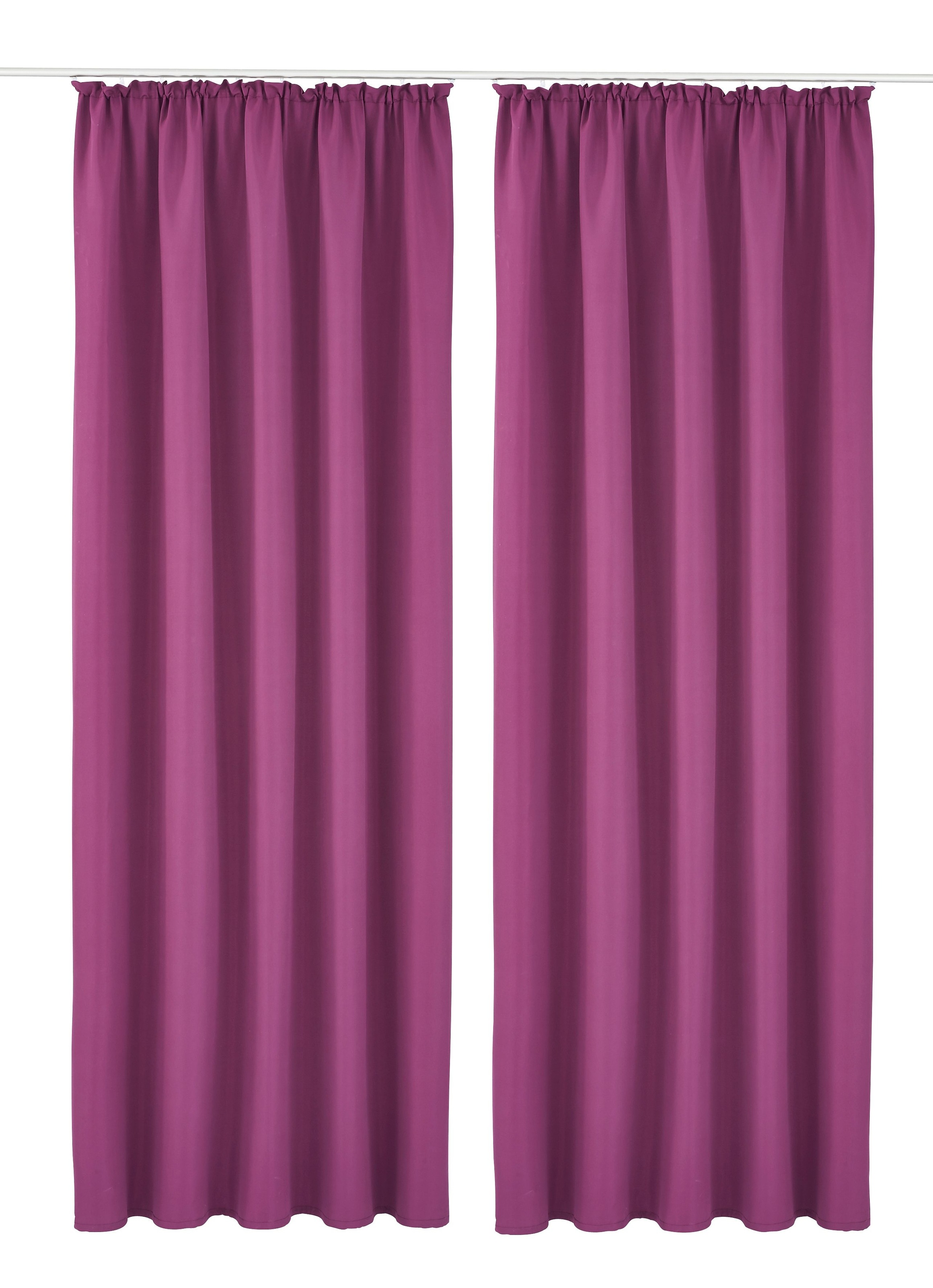 my home Vorhang "Raja, Gardinen mit Kräuselband, Vorhänge Wohnzimmer" Kräus günstig online kaufen