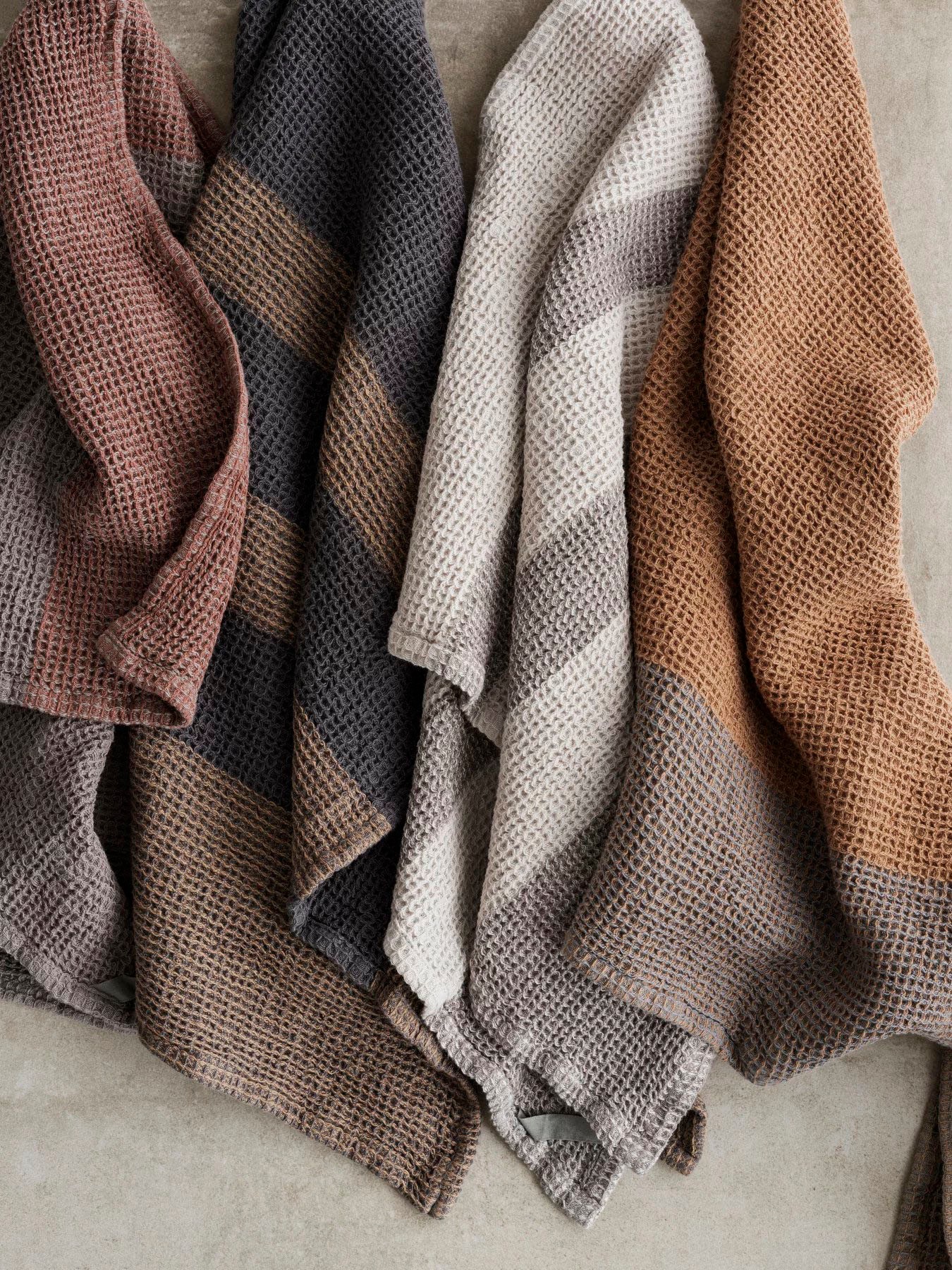 BLOMUS Geschirrtuch »GANO, aus 100% Baumwolle, GOTS organic, zertifiziert durch BCS 35020« 50x70 cm, Geschirrtücher bestehend aus zwei verschiedenen Mustern