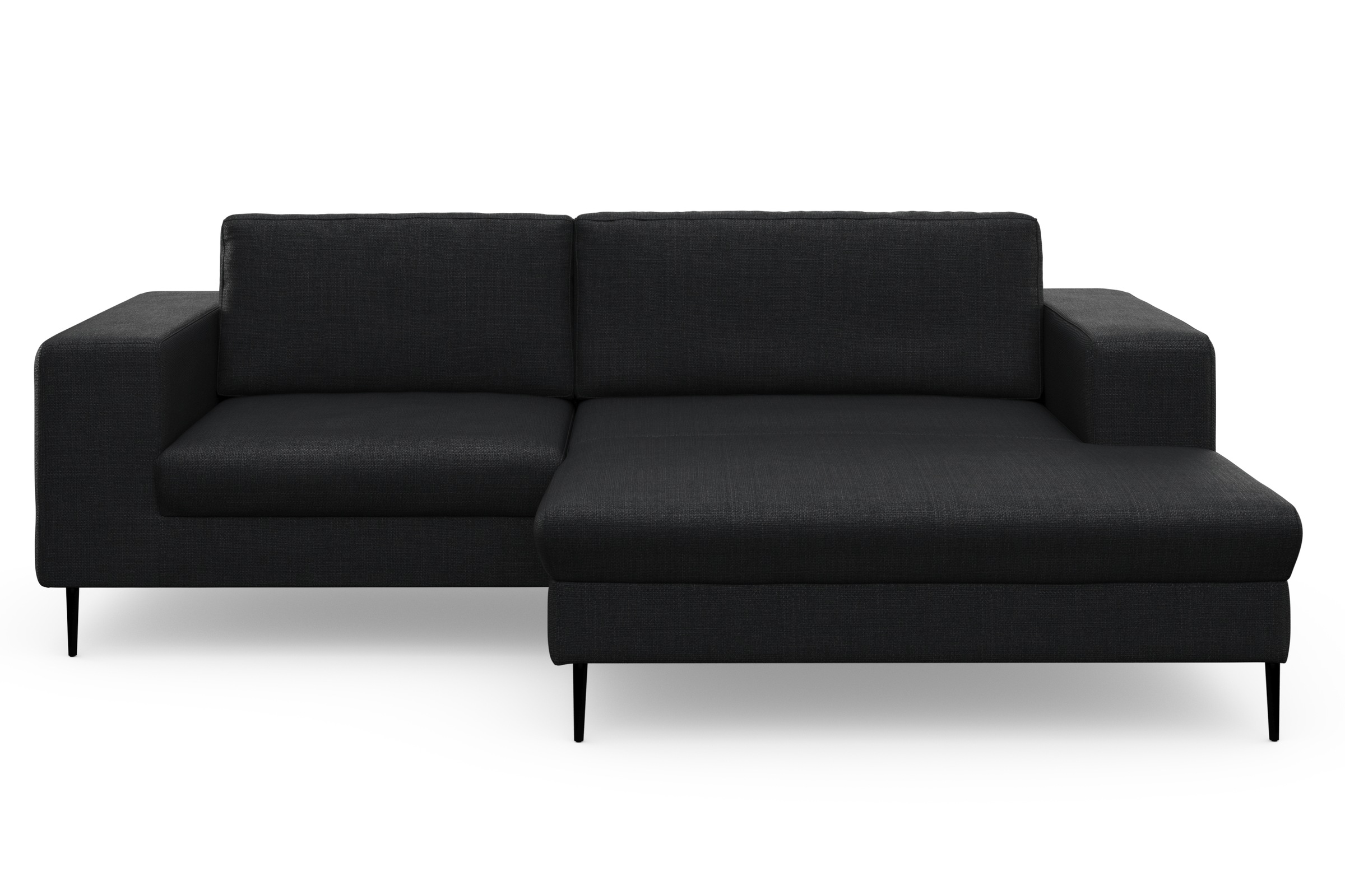 DOMO collection Ecksofa "Modica kompakt und elegant, Breite 244, L-Form" mo günstig online kaufen