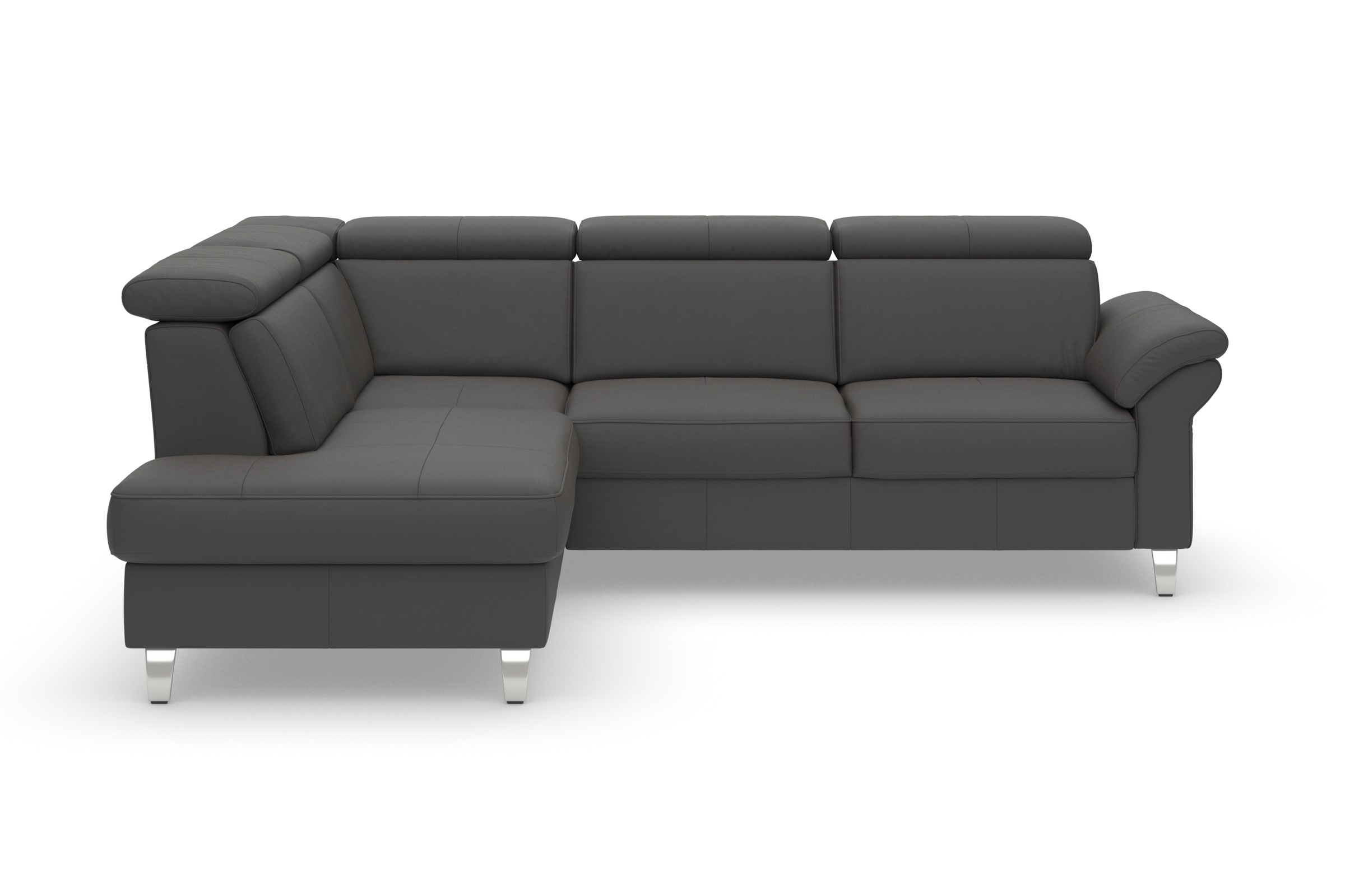 sit&more Ecksofa, inklusive Kopfteilverstellung, wahlweise mit Bettfunktion und Bettkasten