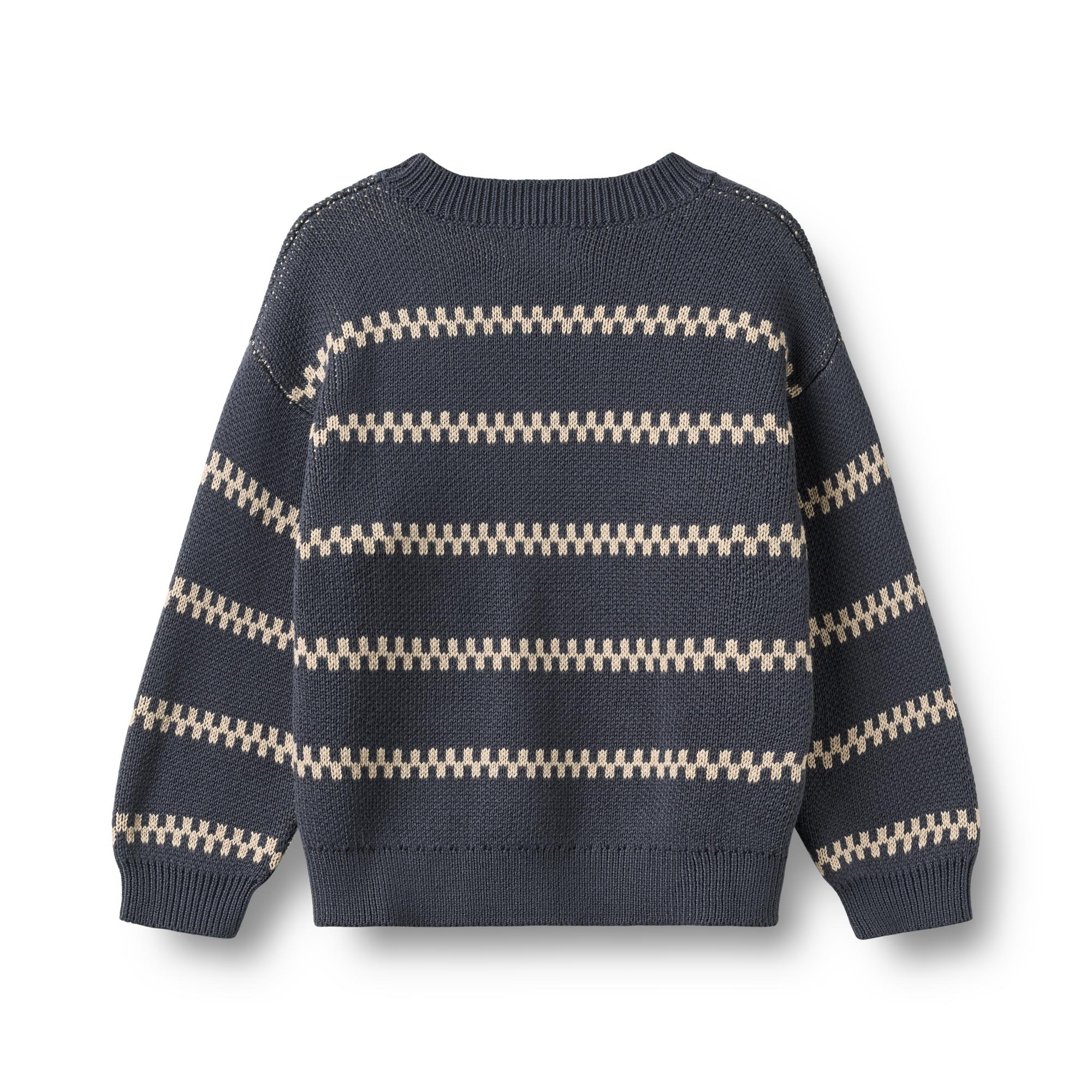 WHEAT Strickpullover »Jacquard Pullover Harlow« Baumwolle