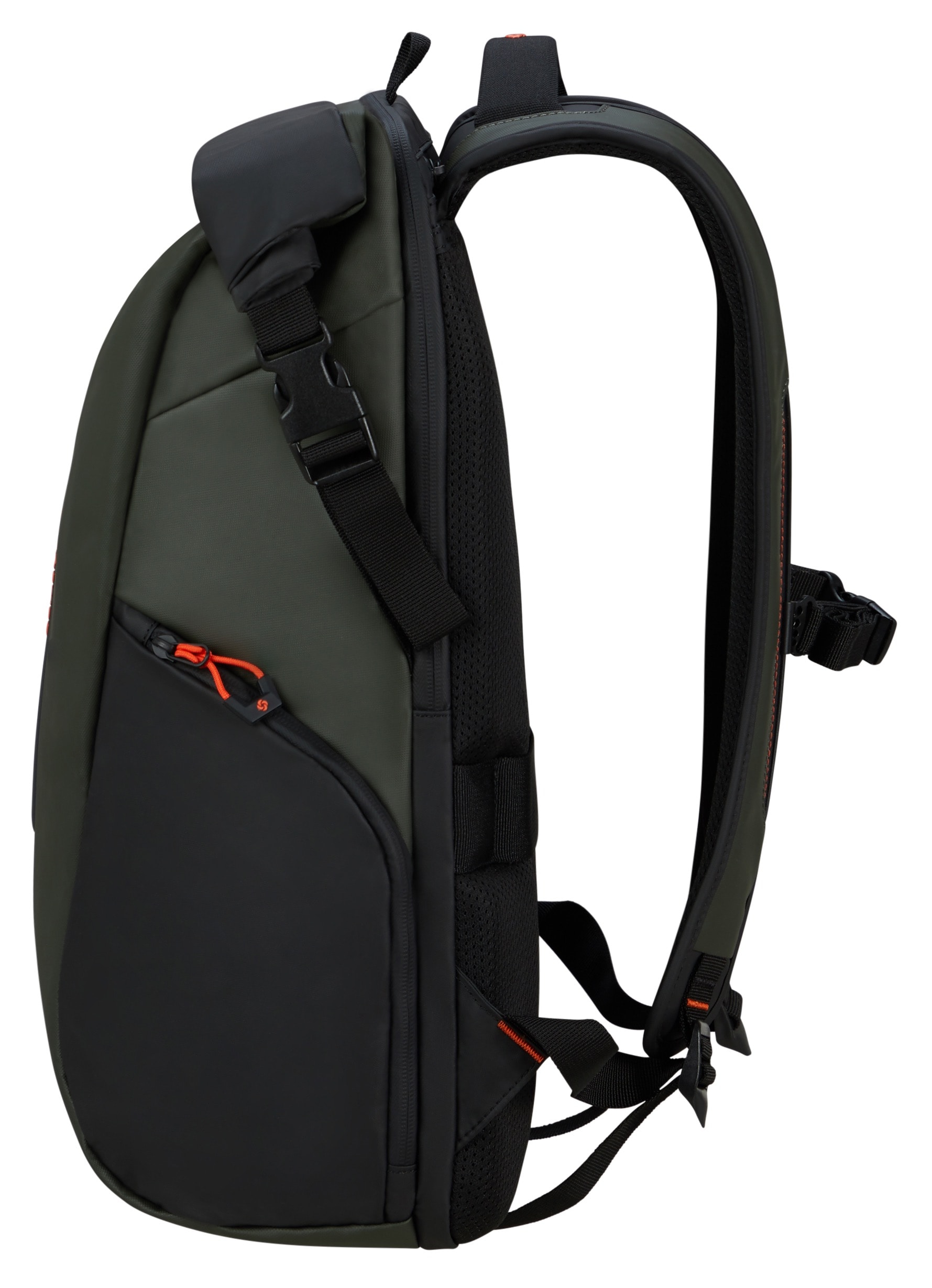 Samsonite Reiserucksack »ECODIVER L«, Freizeitrucksack Laptoprucksack Trolleyaufstecksystem Rolltop Backpack