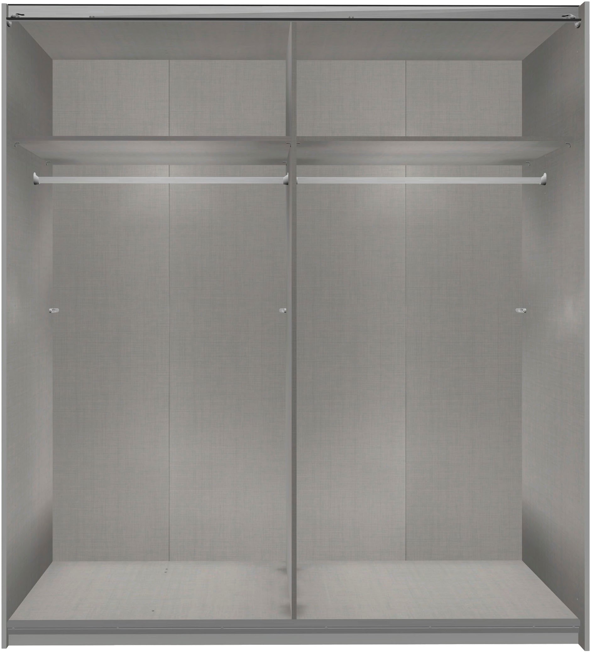 Wimex Schwebetürenschrank »Dundee, Glitzern und Funkeln im Schlafzimmer durch Strassdekor«, Kleiderschrank mit Spiegel, 180x64x198cm, Made in Germany