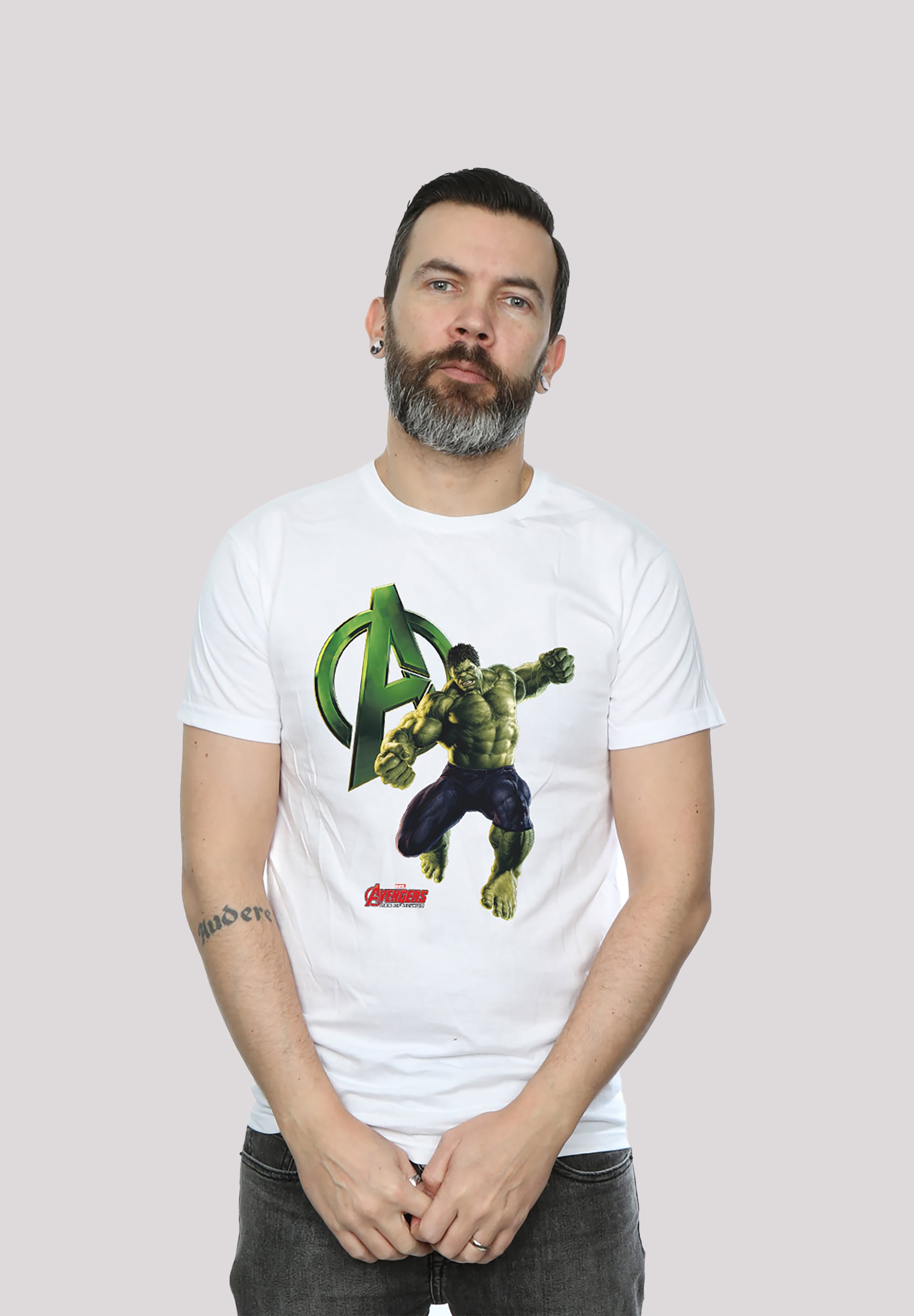 F4NT4STIC T-Shirt "Marvel Avengers Age of Ultron Incredible Hulk", Print günstig online kaufen