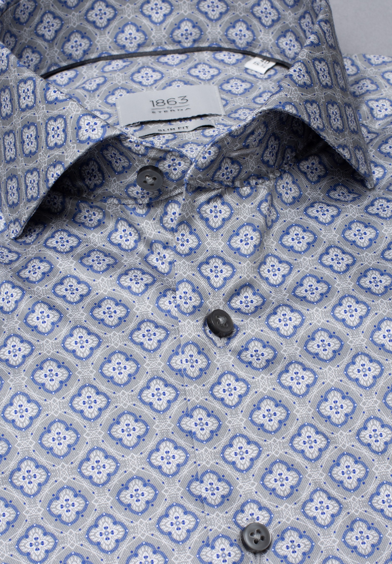 Eterna Langarmhemd »SLIM FIT«, NON IRON (bügelfrei)