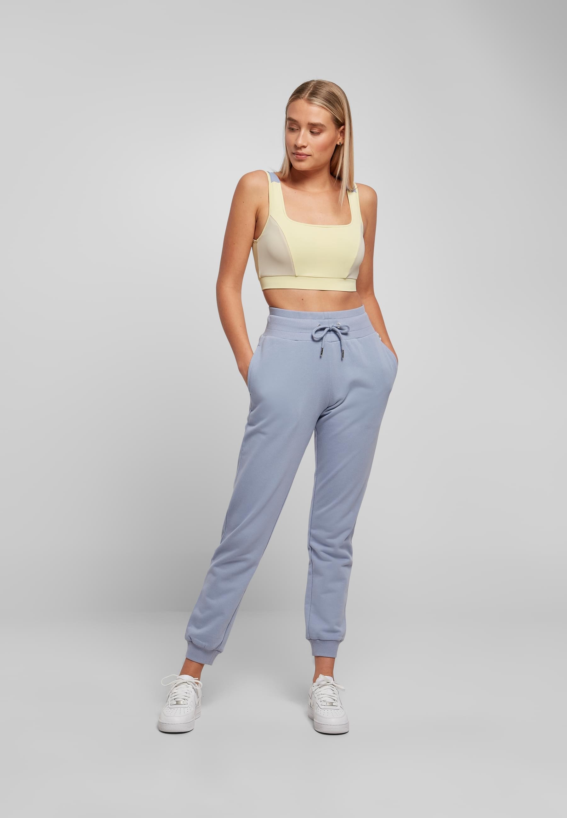 URBAN CLASSICS Jogginghose »Urban Classics Damen Ladies Organic High Waist Sweat Pants«, (1 tlg.)