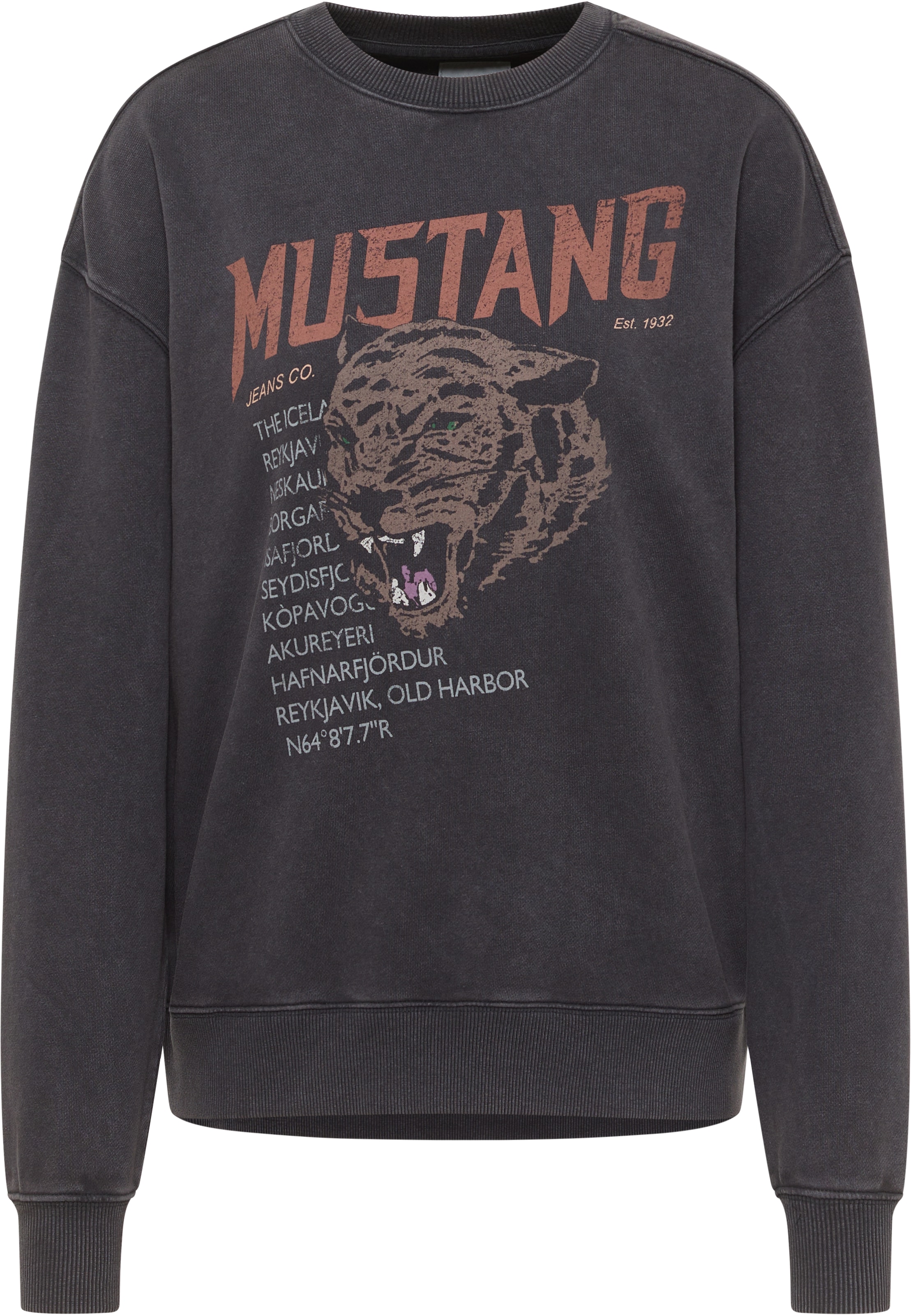 MUSTANG Sweatshirt »Style Salida« mit Frontprint