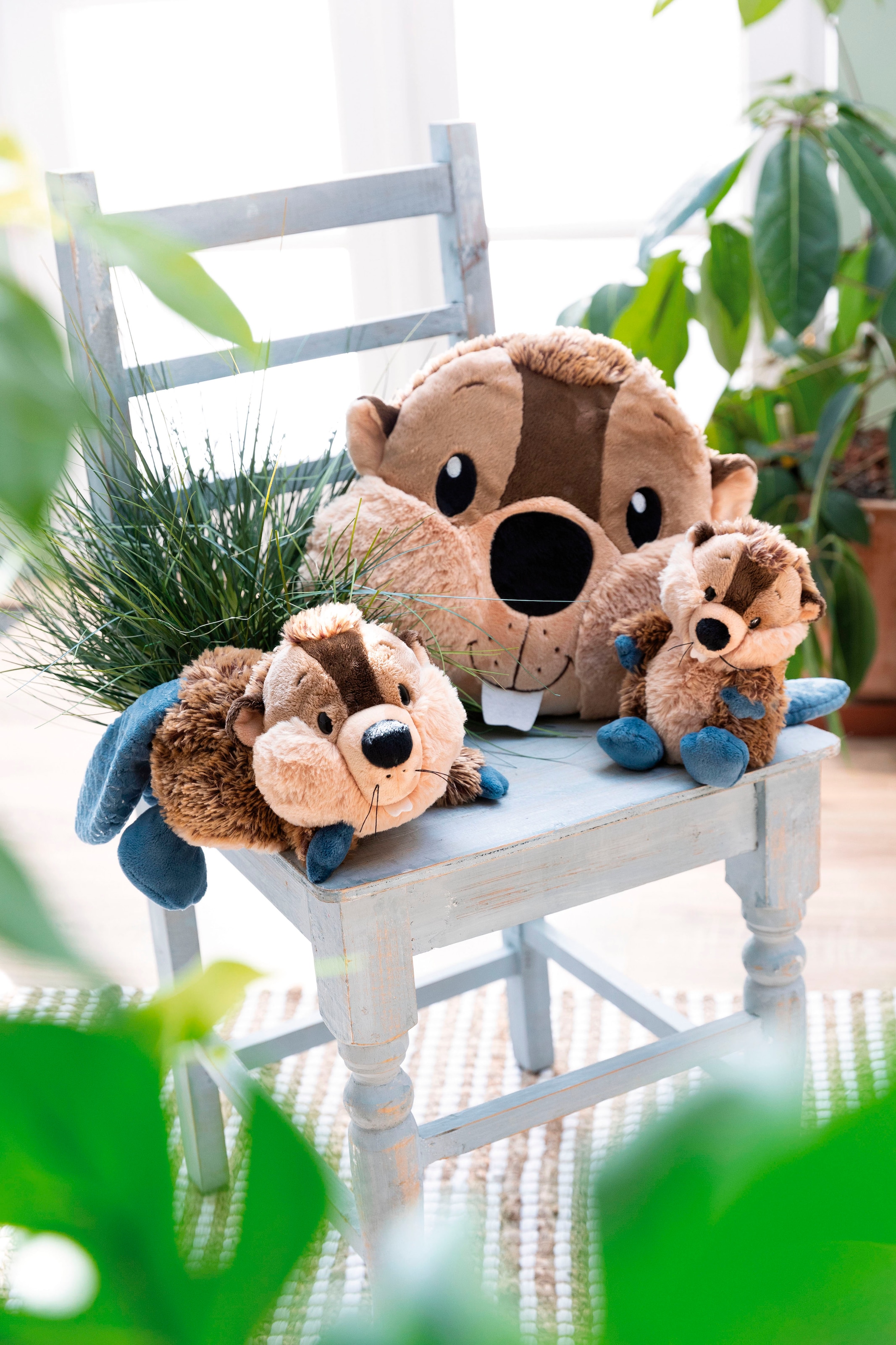 Nici Kuscheltier »Forest Friends, Kissen Biber Harry Woodsnacker figürlich 32x27 cm«