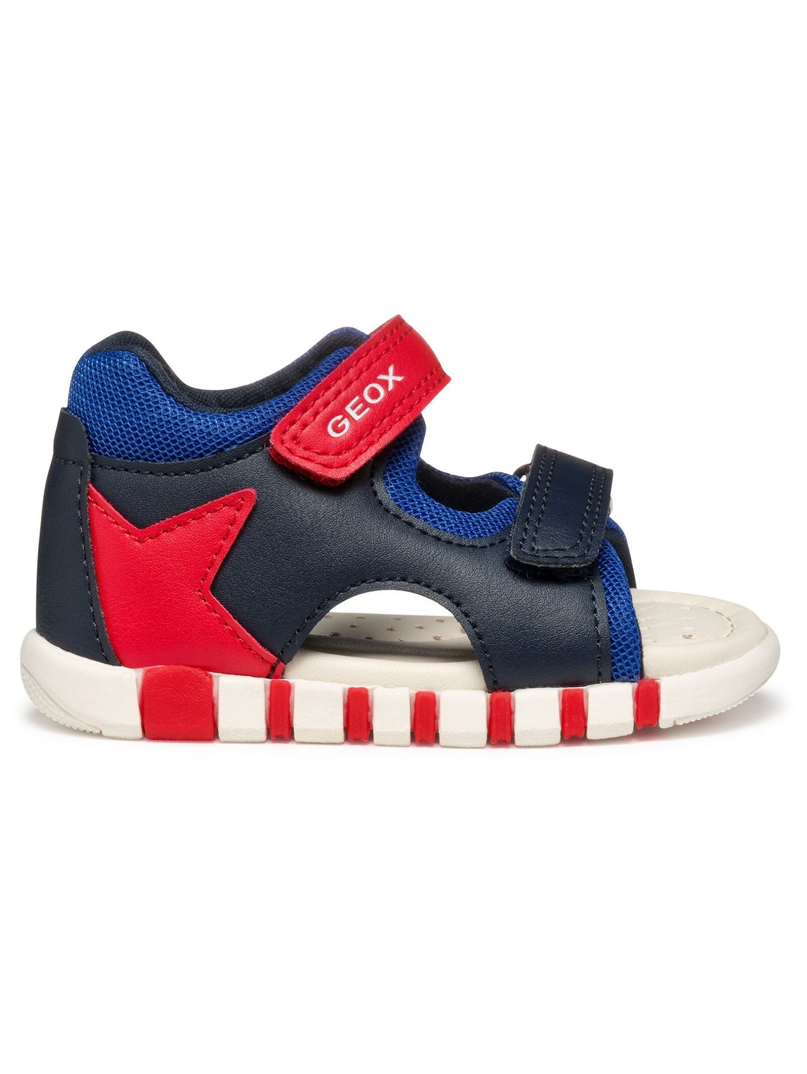 Geox Sandale »Geox Sandalen Lederimitat/Textil«