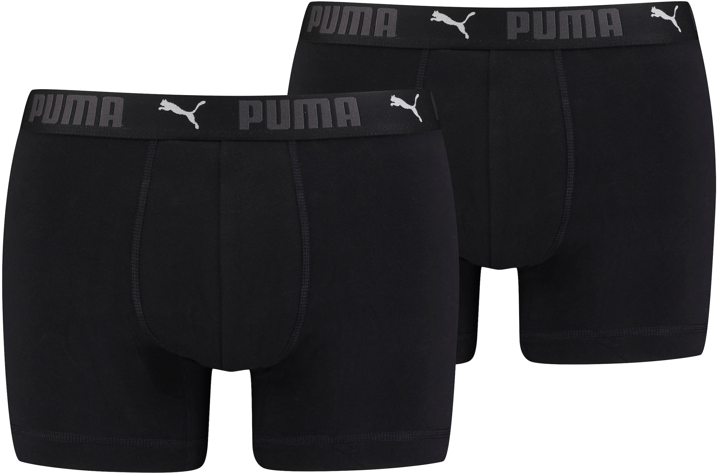 PUMA Boxer, (Packung, 2er-Pack), mit Markenschriftzug im Bund günstig online kaufen