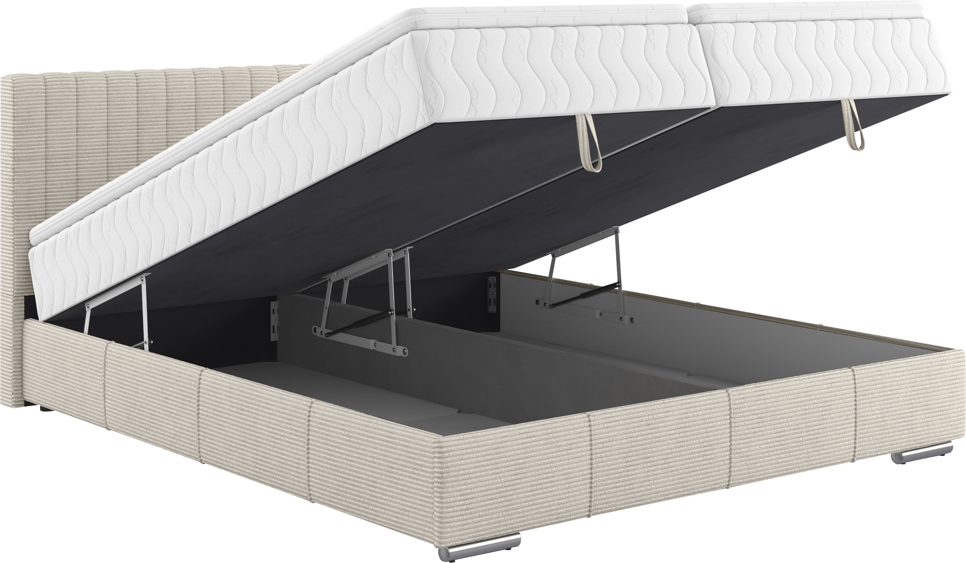 Thumbnail - INOSIGN Boxbett "Thor mit Bettkasten, inkl. Matratze, Topseller" Topper und Zierkissen, in verschiedenen Härtegraden ver...