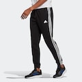 adidas Sportswear Sporthose »ESSENTIALS FLEECE TAPERED ELASTIC CUFF 3STREIFEN HOSE«