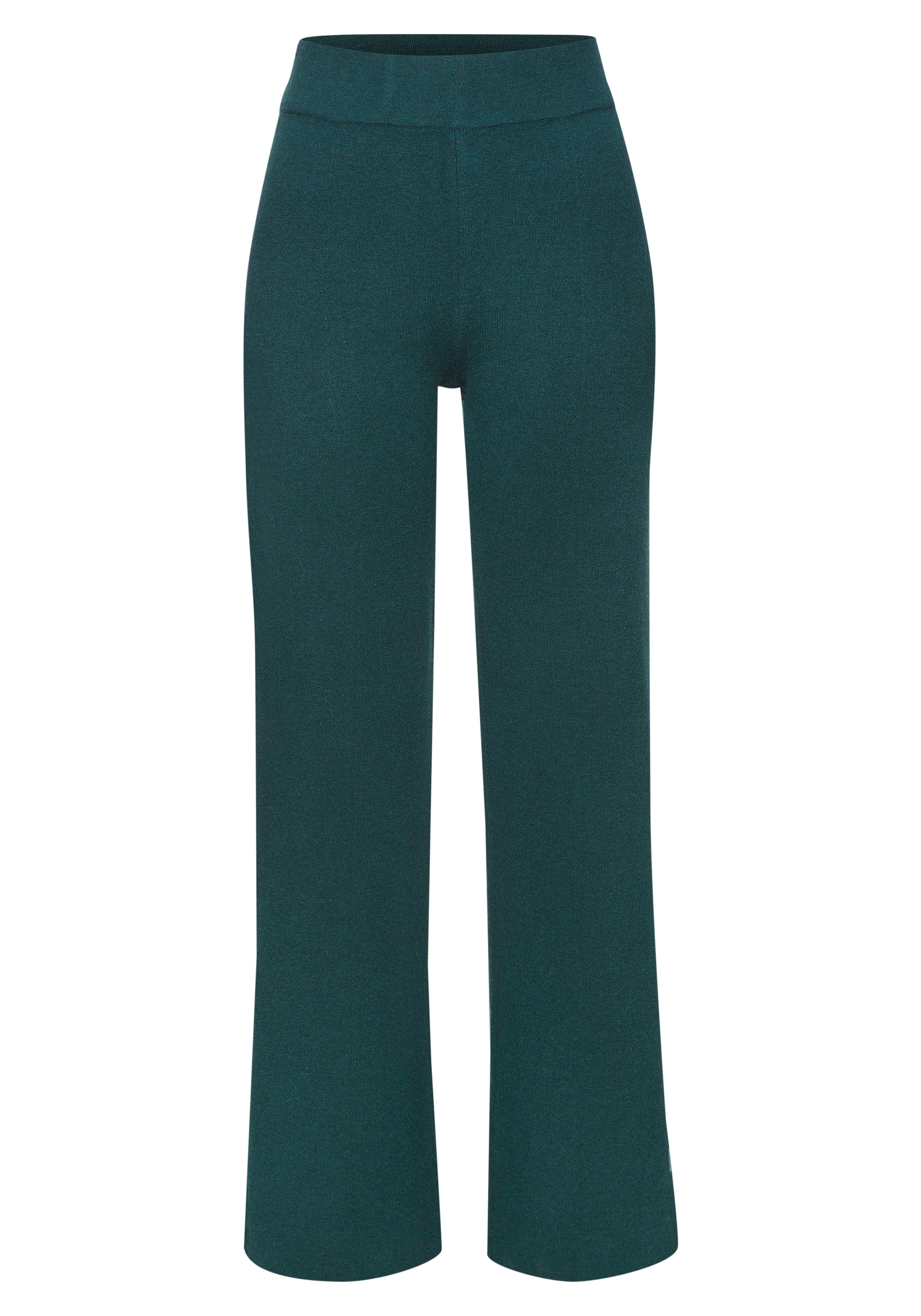Elbsand Strickhose, mit weitem Bein und eingestricktem Logo
