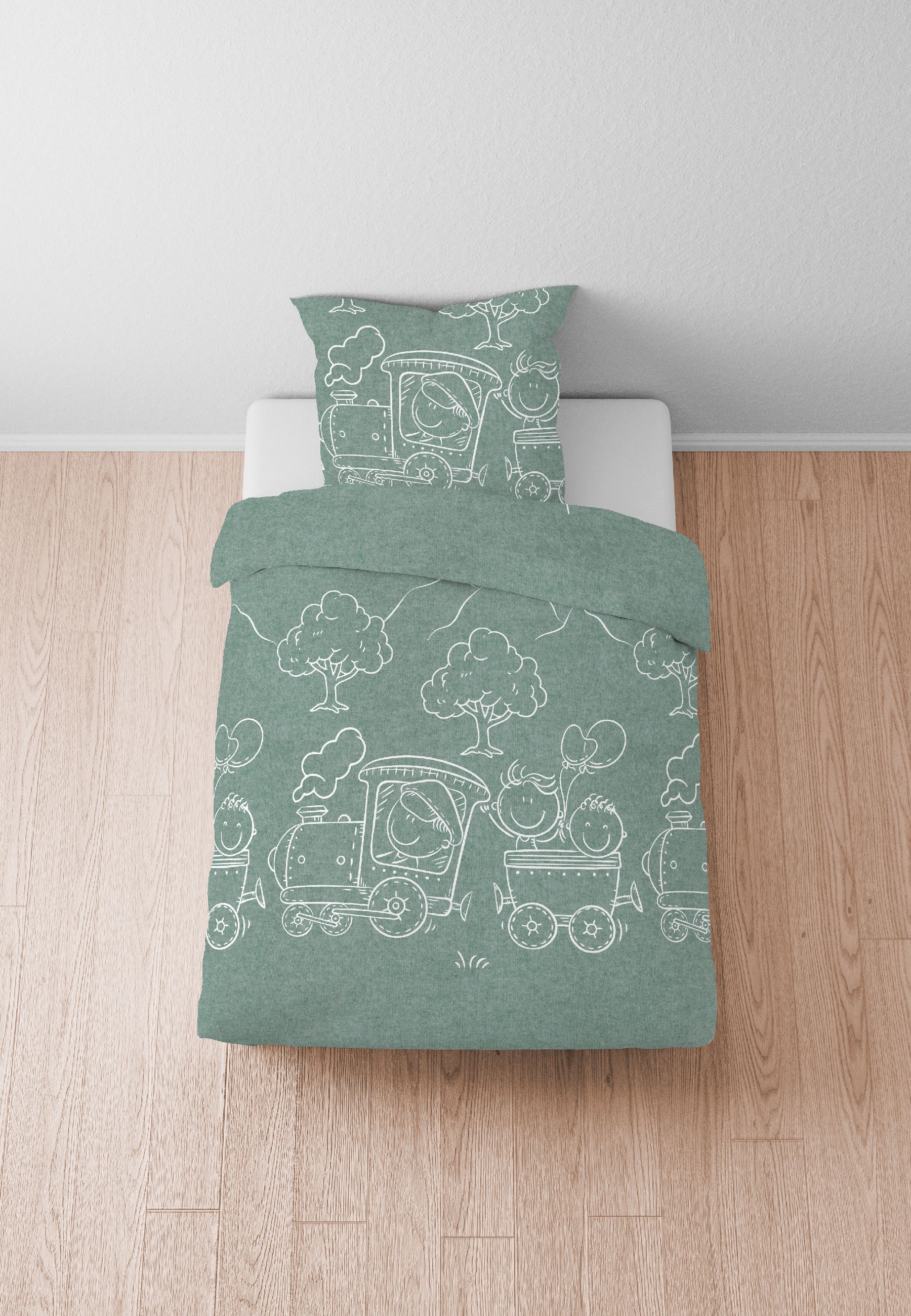 Biberna Kinderbettwäsche "0840521" 2 Stk. tlg. kuschelig warm, samtweich, M günstig online kaufen