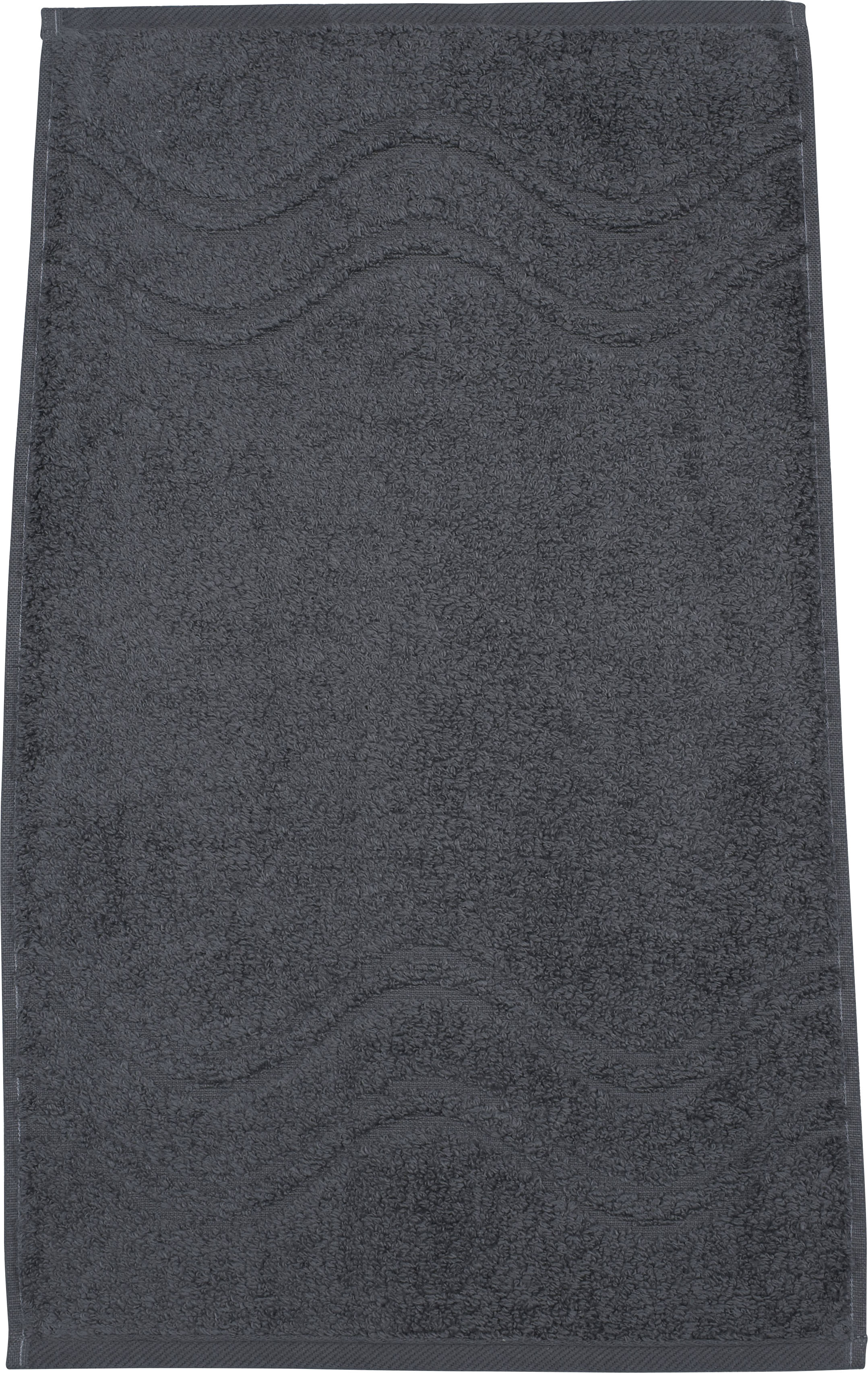 Thumbnail - ROSS Gästehandtuch "Cashmere feeling" 100% Baumwolle, mit Wellen-Bordüre, große Farbauswahl