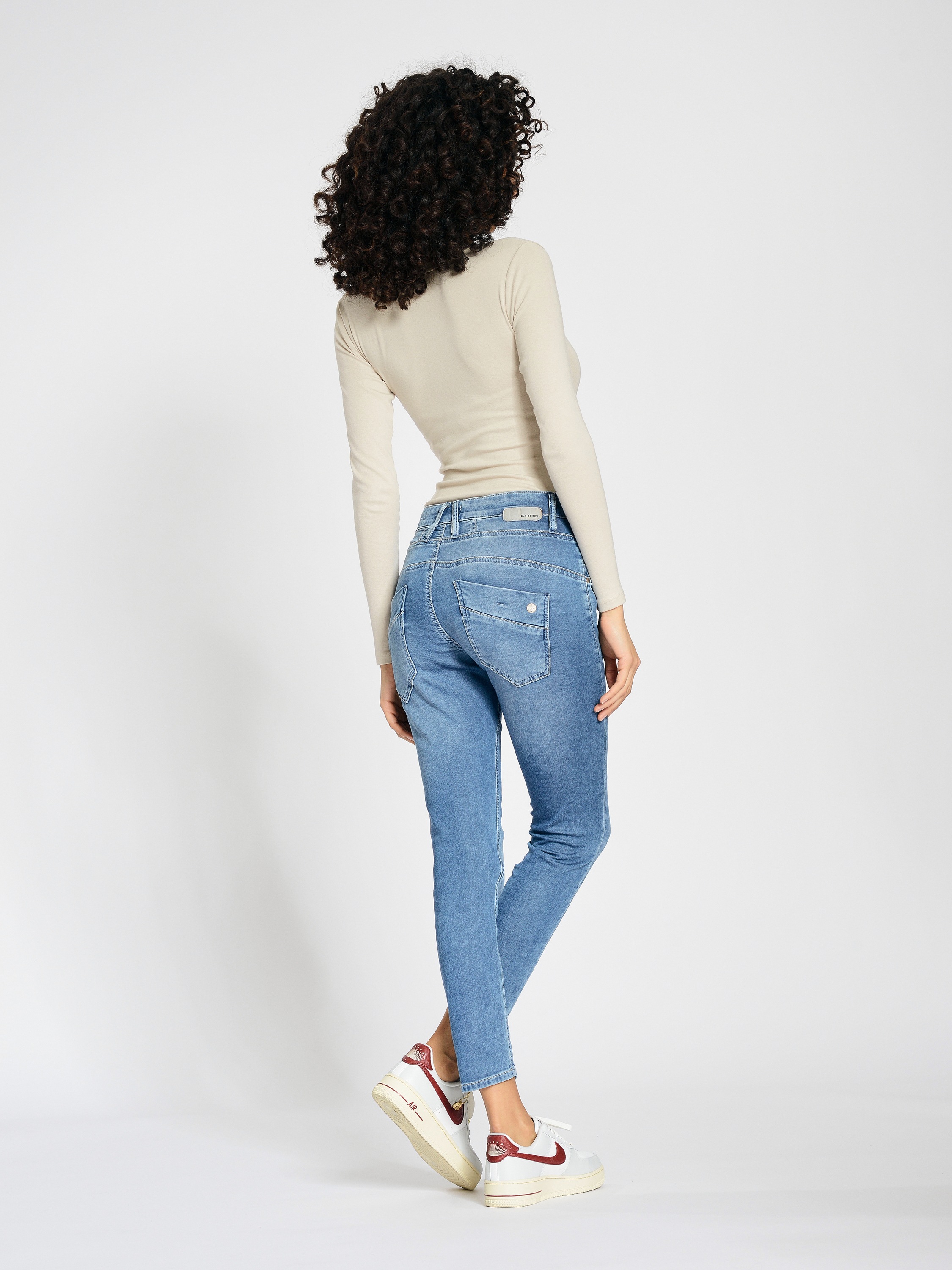 GANG Relax-fit-Jeans »GANG Jeans Relaxed Fit 94GERDA CROPPED«