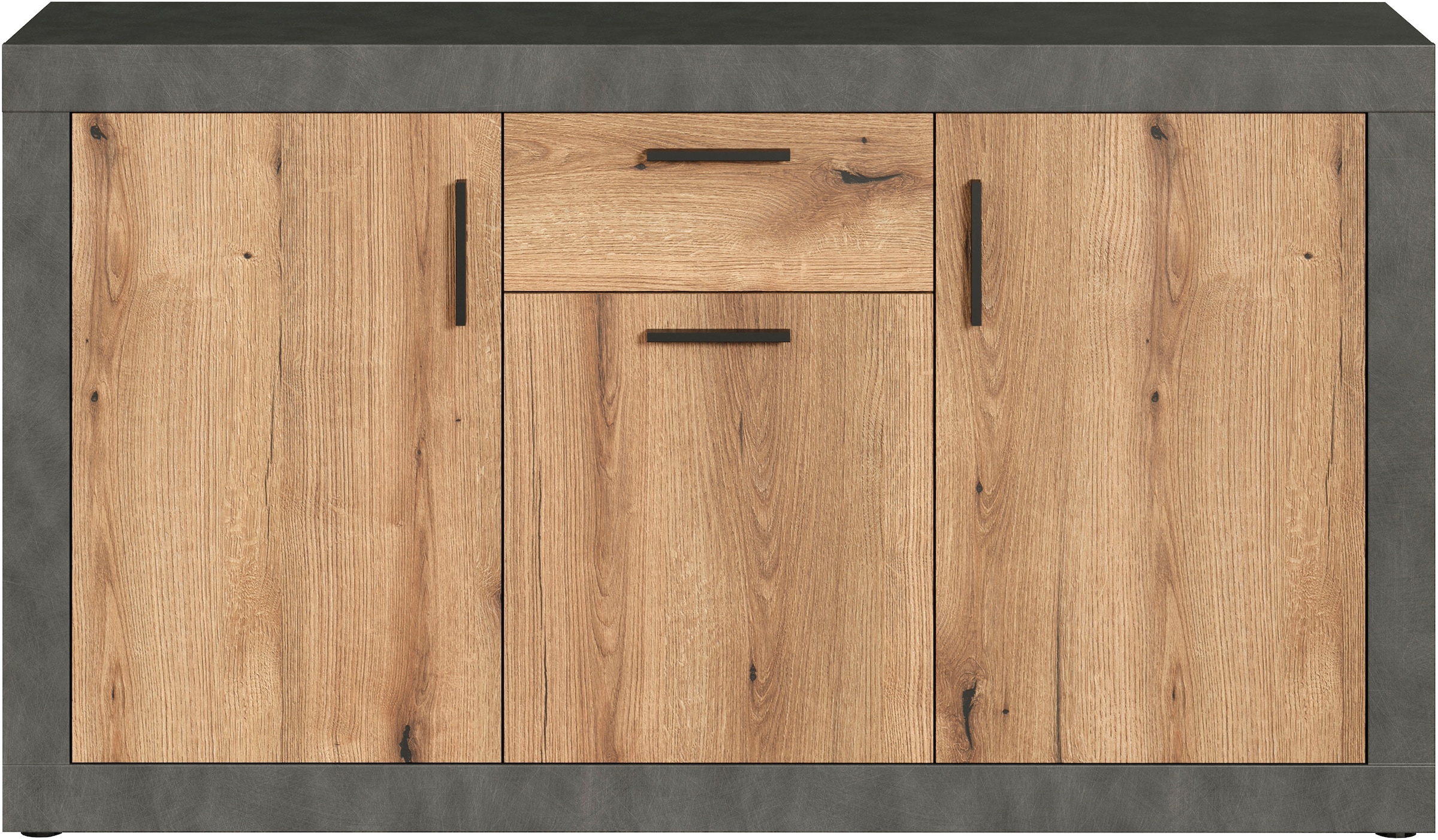 INOSIGN Sideboard "Bergen", (Packung, 1 St.), Sideboard mit 3 Türen & 1 Sch günstig online kaufen