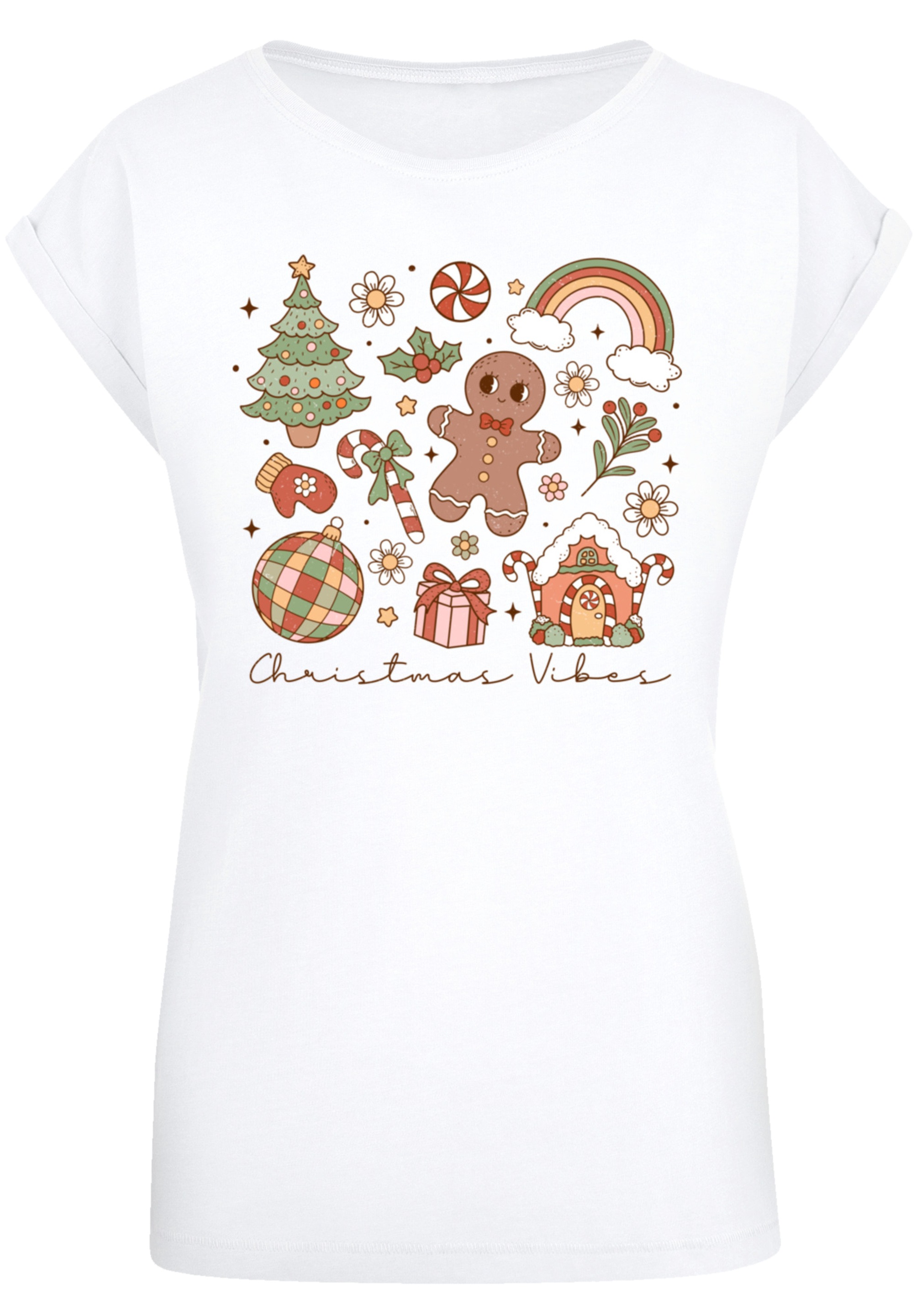 F4NT4STIC T-Shirt »Weihnachten Vibes Cozy Cute Winter« Premium Qualität, Weihnachts-Kollection