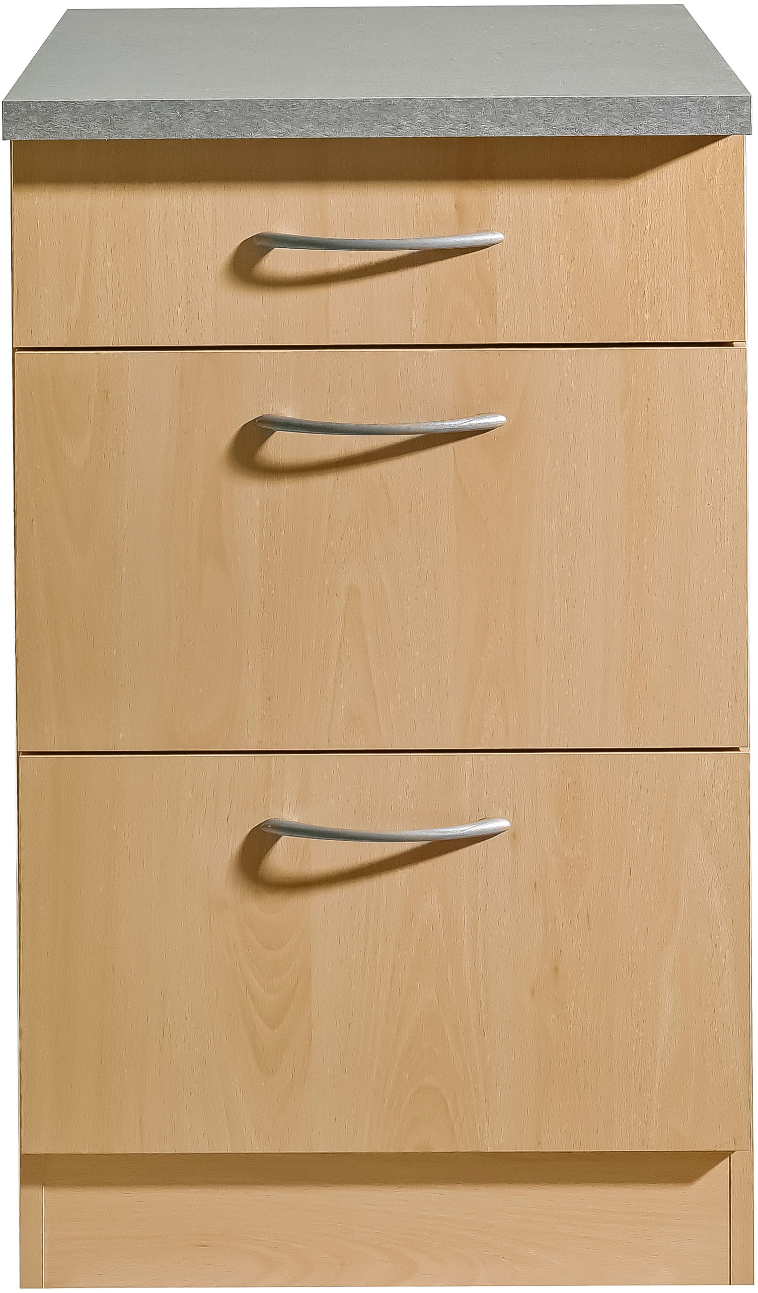wiho Küchen Unterschrank "Kiel", 50 cm breit, 60 cm tief, mit 2 großen Ausz günstig online kaufen