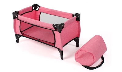 Puppenbett »Deluxe, Melange Pink«