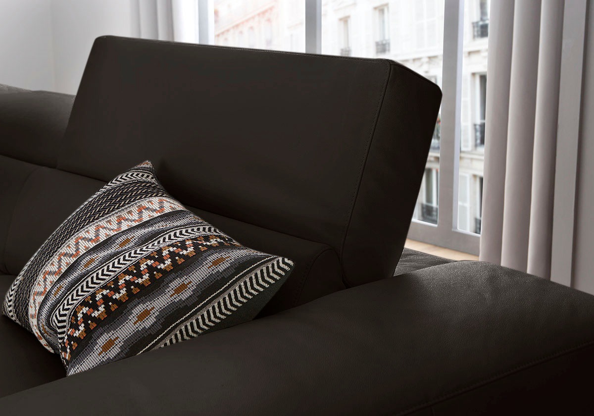 Thumbnail - W.SCHILLIG Ecksofa "piedroo, Designsofa mit tollem Sitzkomfort, bequem und elegant, L-Form" Kopfteilverstellung, wahlwei...