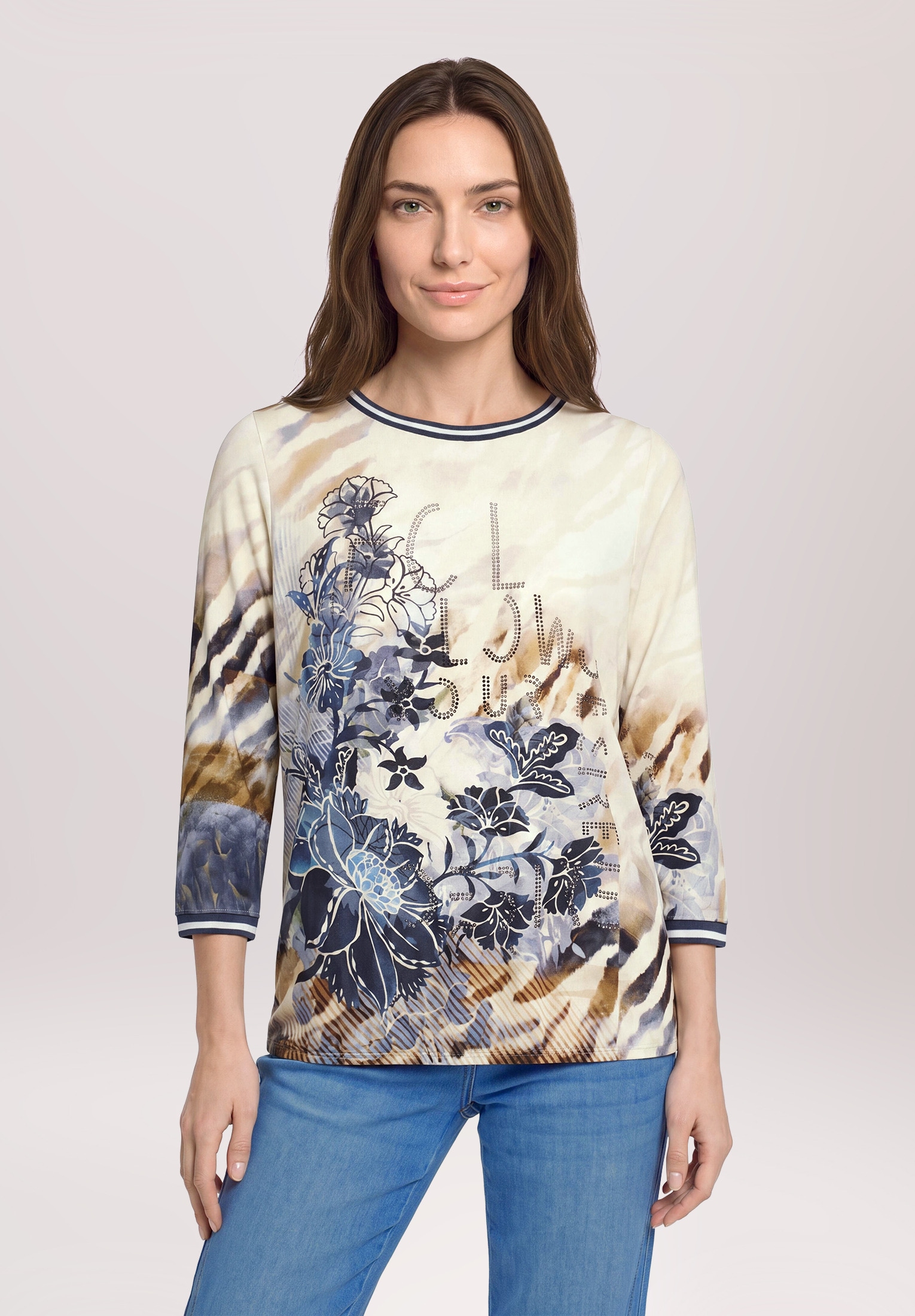 Betty Barclay 3/4-Arm-Shirt »Damen mit Tunnelzug« 1