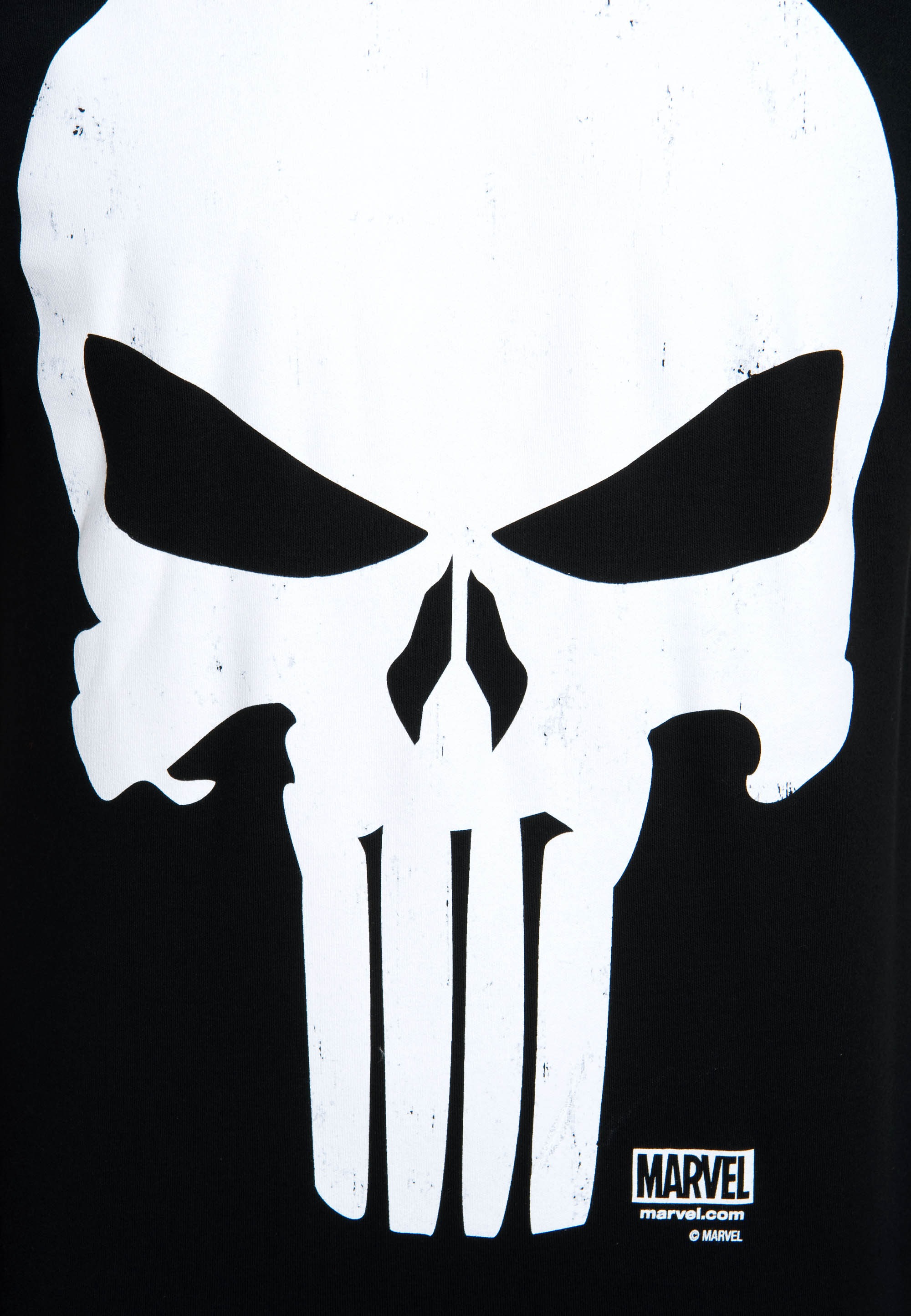 LOGOSHIRT T-Shirt »Marvel - Punisher«, mit großem Punisher-Print