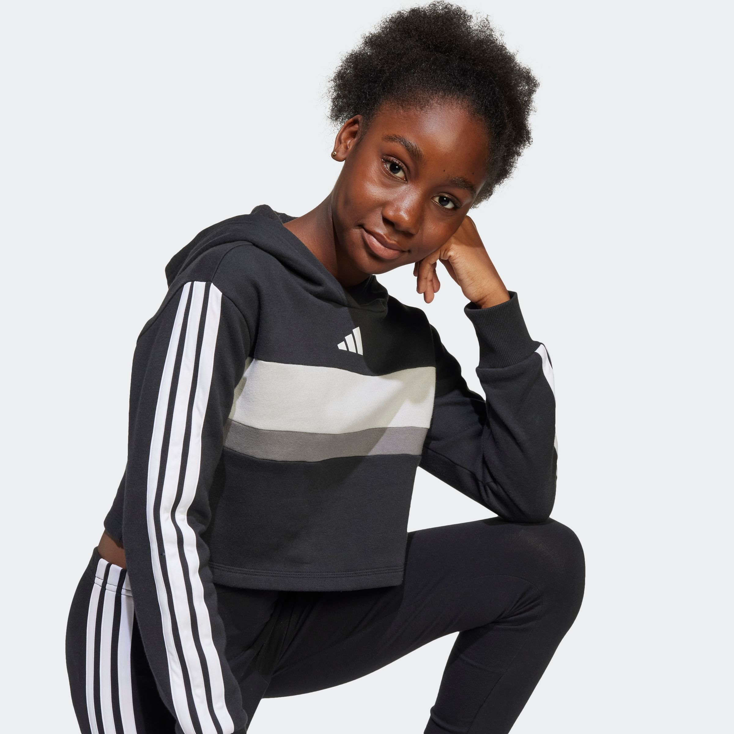adidas Sportswear Trainingsanzug »JG 3S TIB FL ST«, (2 tlg.)