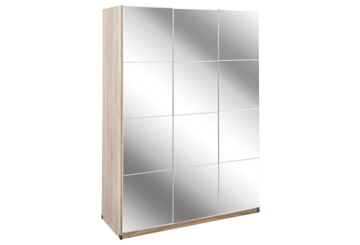 priess Kleiderschrank »Malaga«, mit Spiegelfront