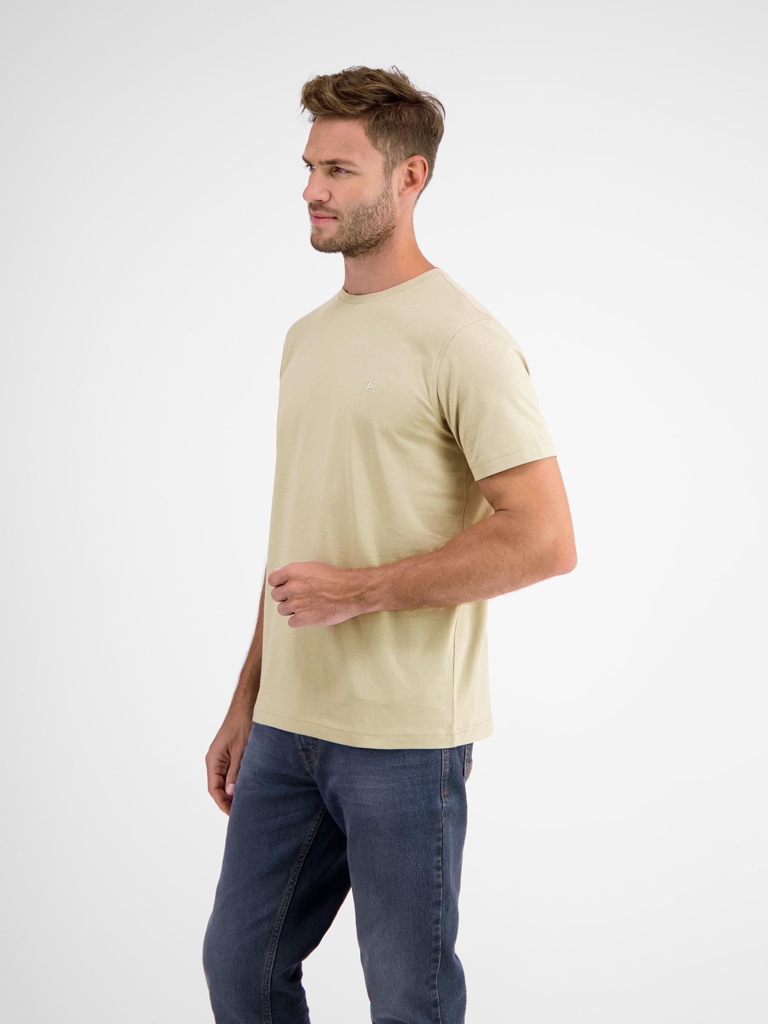 LERROS T-Shirt »LERROS Basic T-Shirt in vielen Farben«