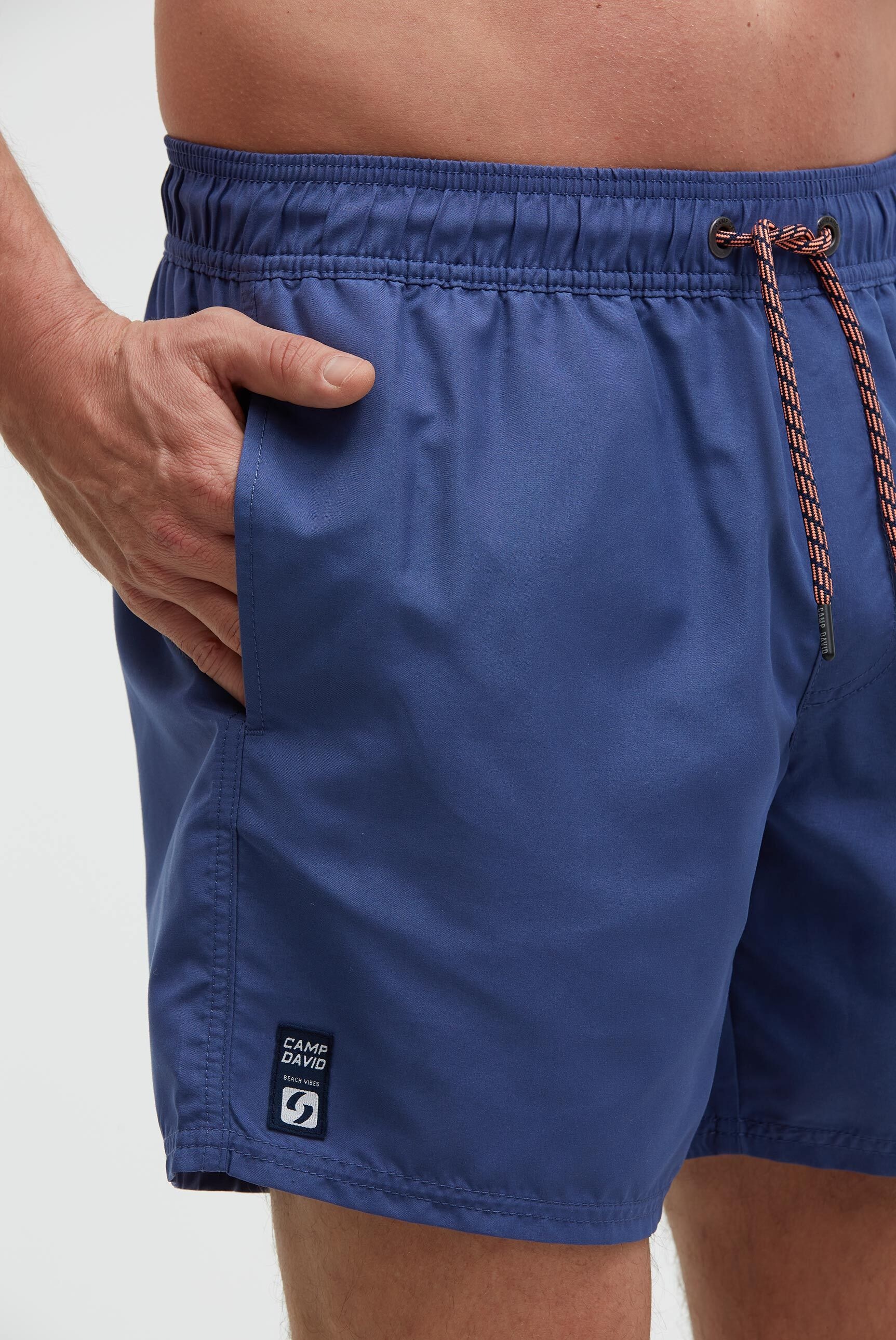 CAMP DAVID Badeshorts mit Einschubtaschen & einer Gesäßtasche