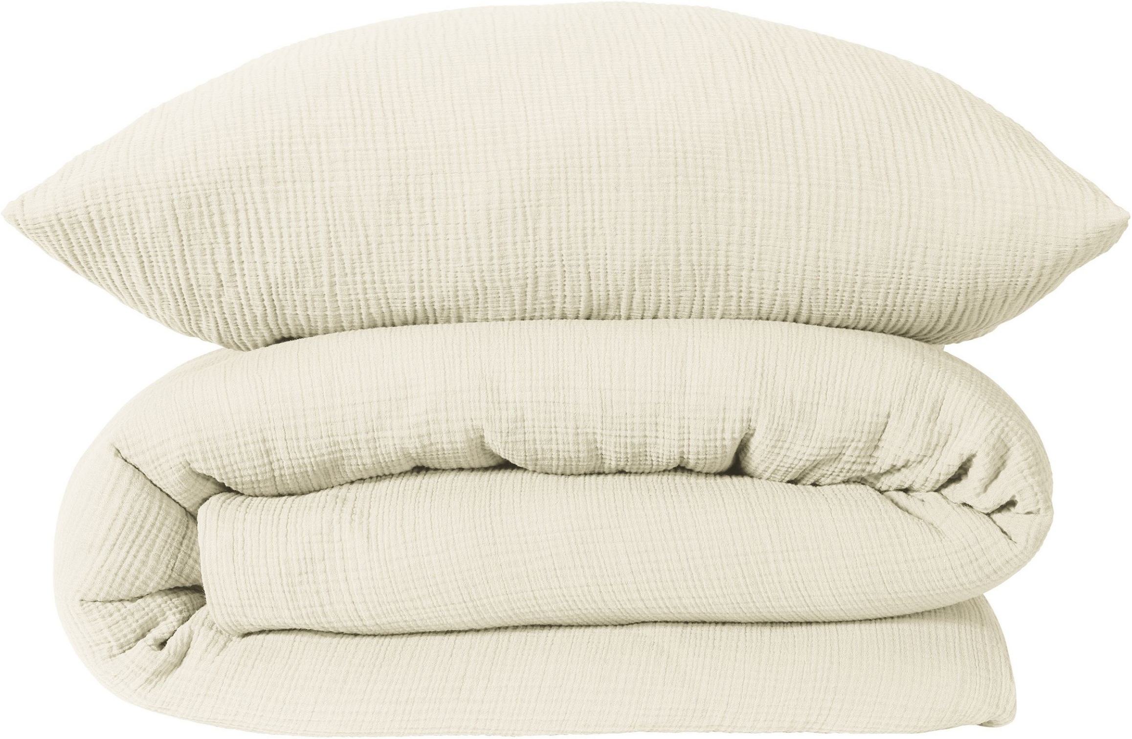 Schiesser Bettwäsche »Molly aus supersofter Musselin-Qualität in gedeckten Farben« 2 Stk. OEKO-TEX® MADE IN GREEN