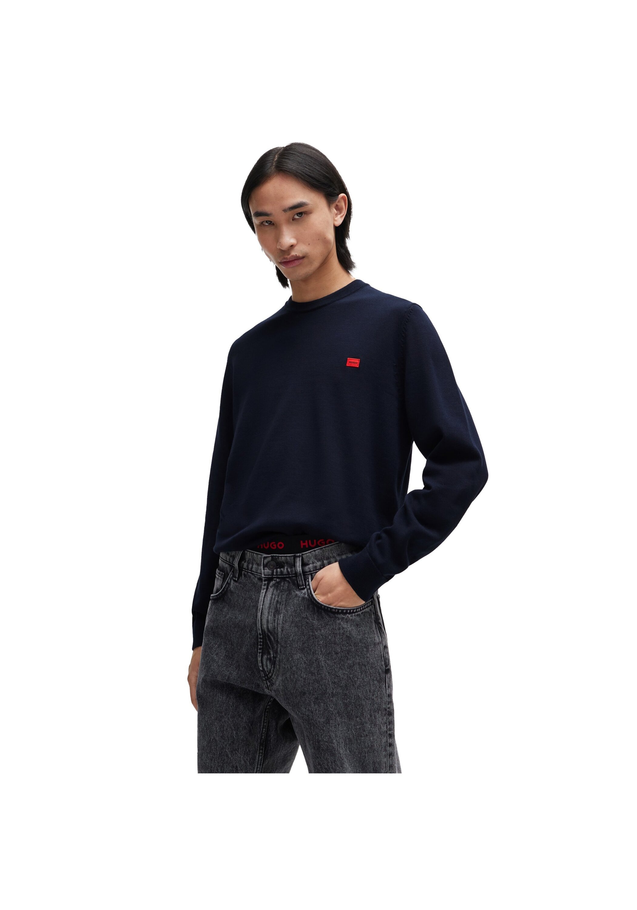 HUGO Sweater »Strickpullover San Cassius«