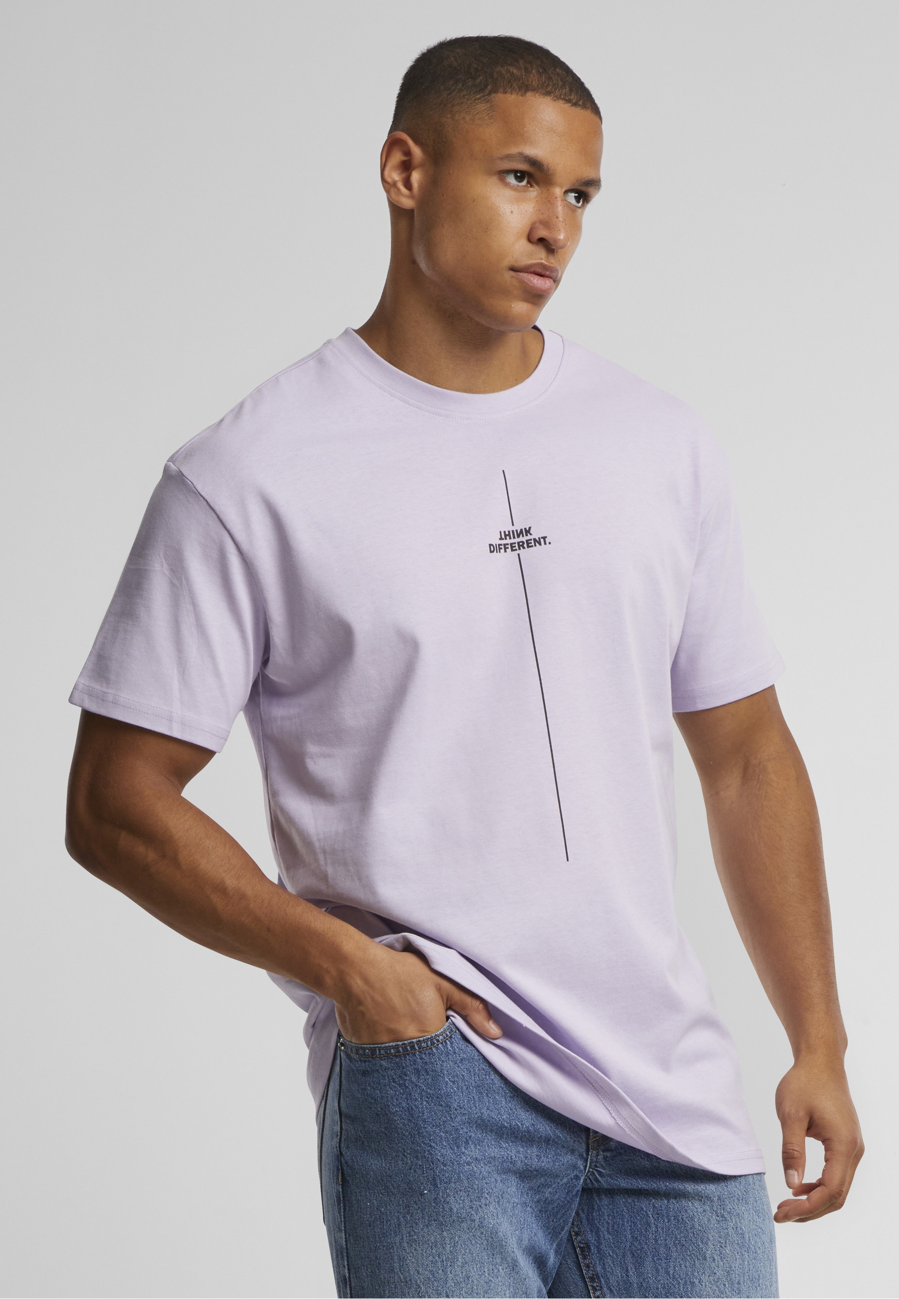 Merchcode T-Shirt »Merchcode Herren Think Different Heavy Oversized Tee« 1 Stk.