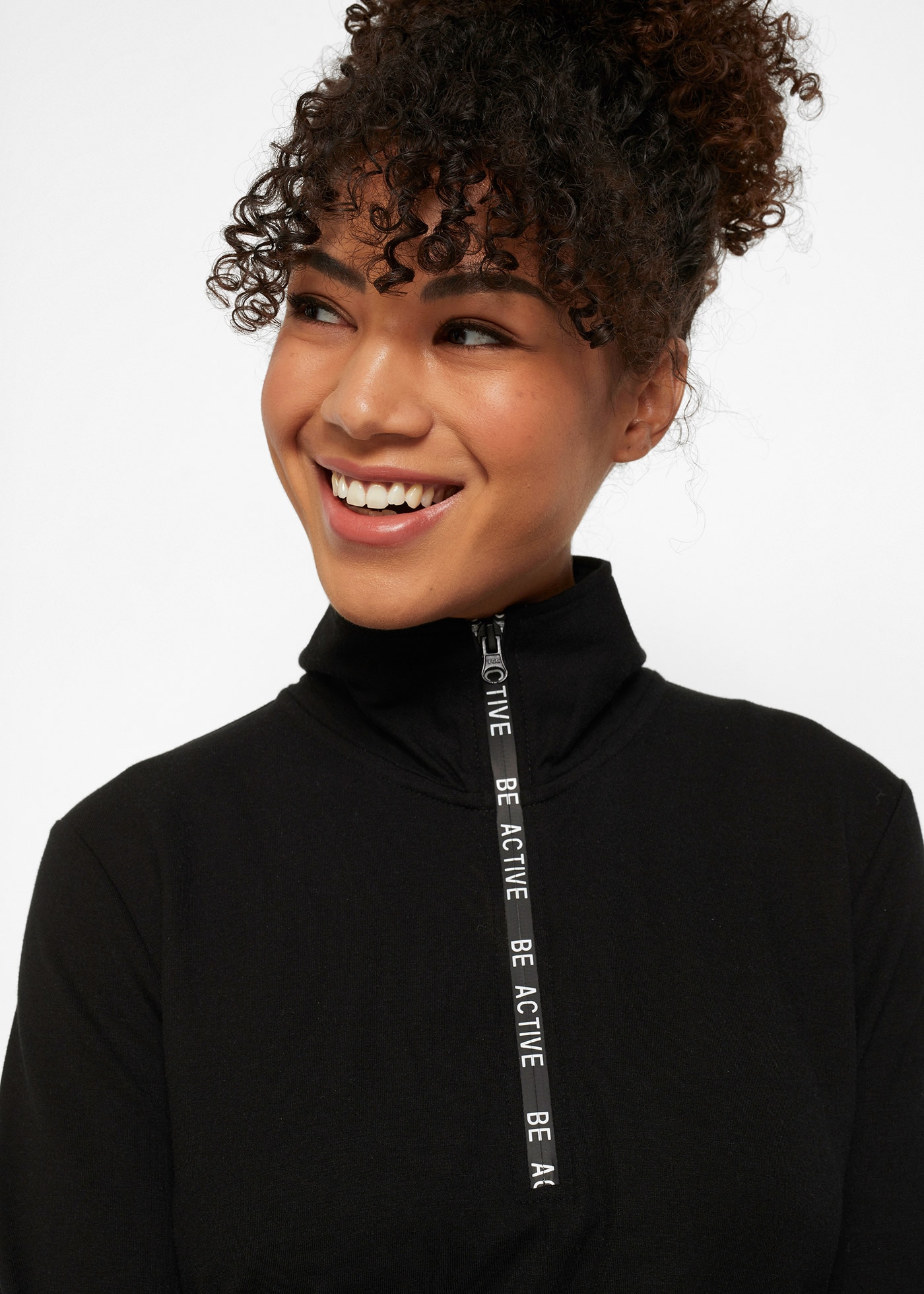 bonprix Sweatkleid für den Alltag, mit langem Arm, aus Viskose-Mix, Casual Stil