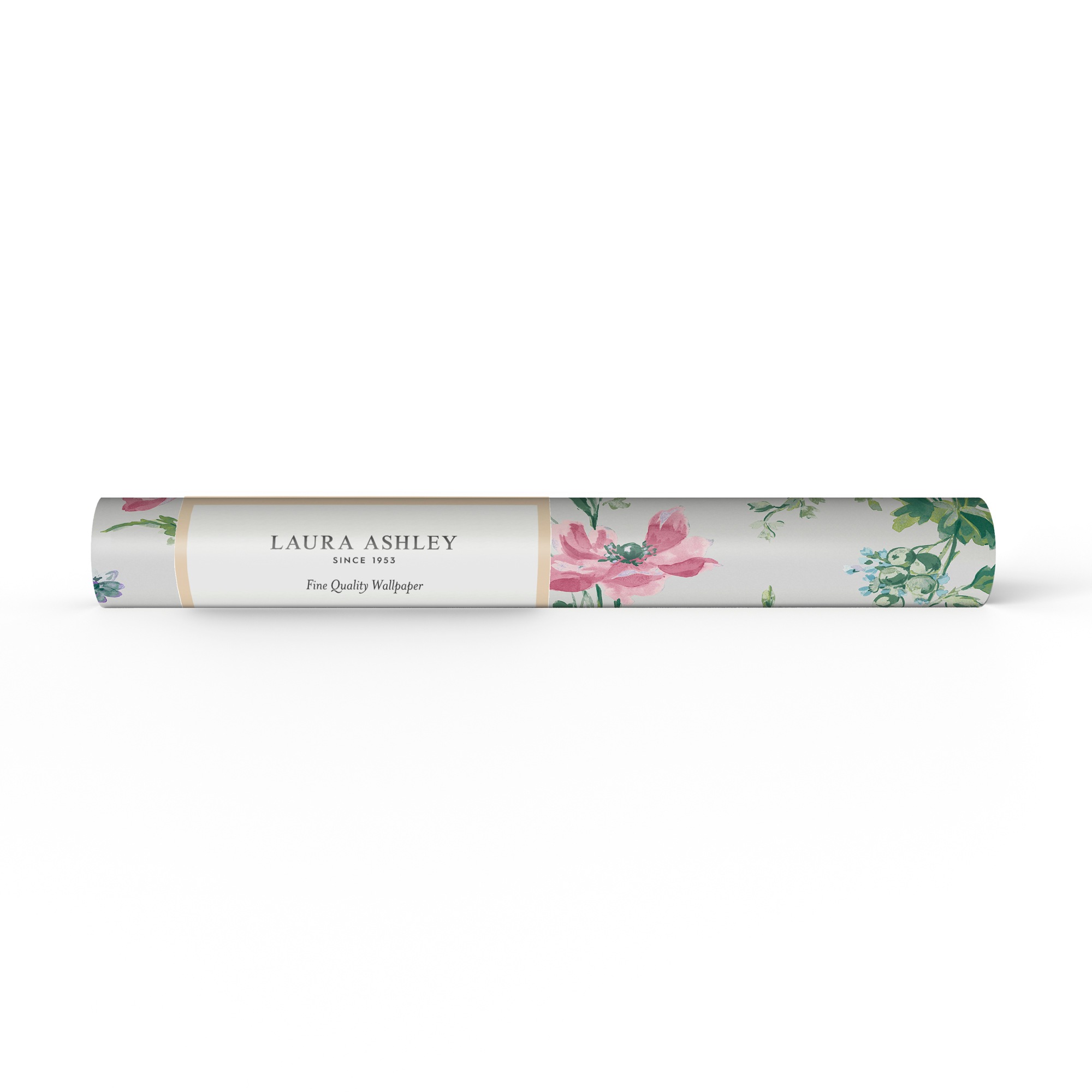 LAURA ASHLEY Vliestapete »Poppy Meadow Pale Violet«, geblümt, 10mx52cm (ca. 5m2)
