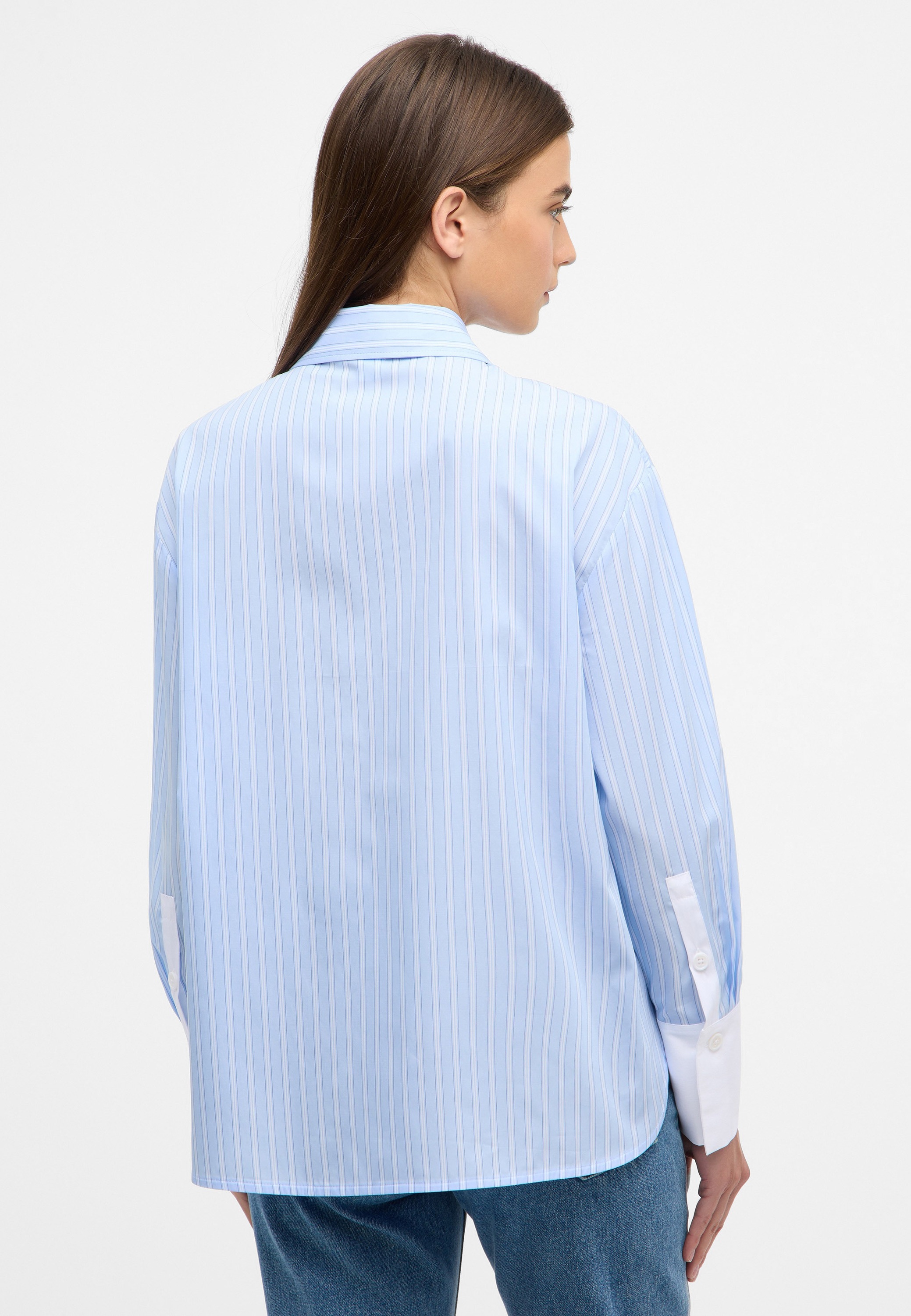 Eterna Hemdbluse »OVERSIZE FIT«, EASY IRON (bügelleicht)