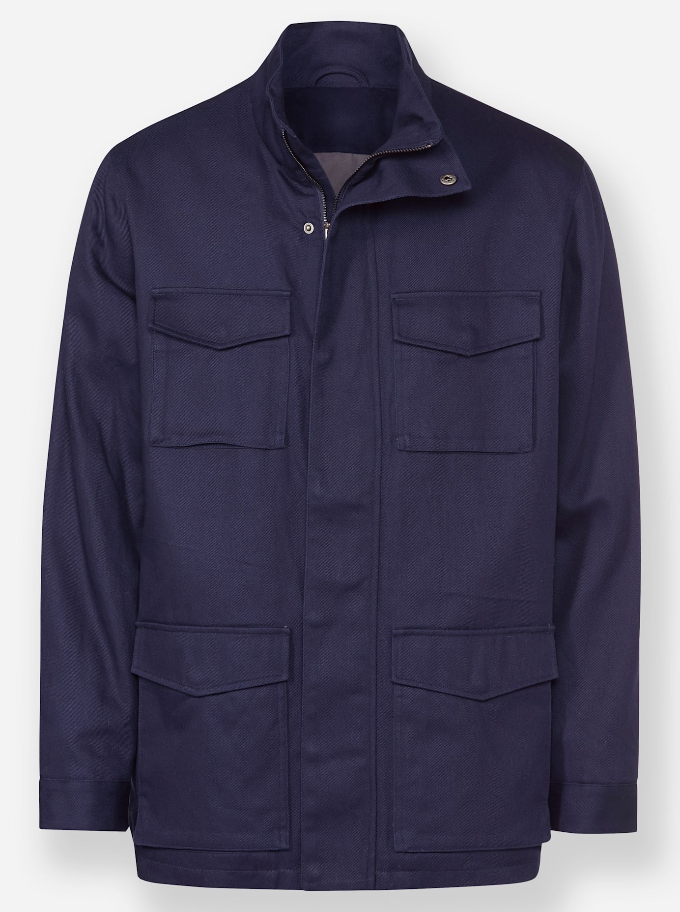 Catamaran Men Long Jacket Navy Size 56 3