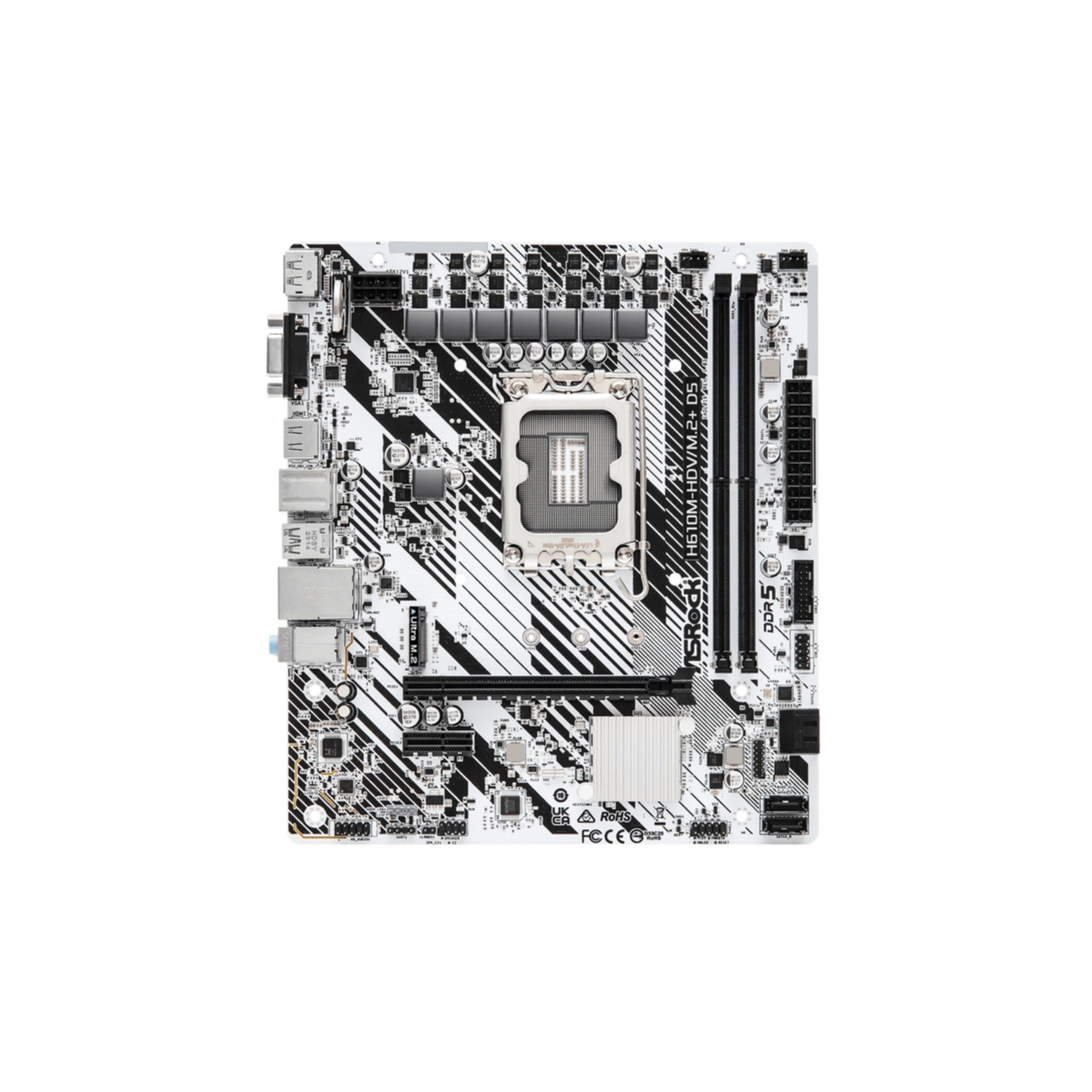 Asrock Mainboard »H610M-HDV/M.2+ D5«
